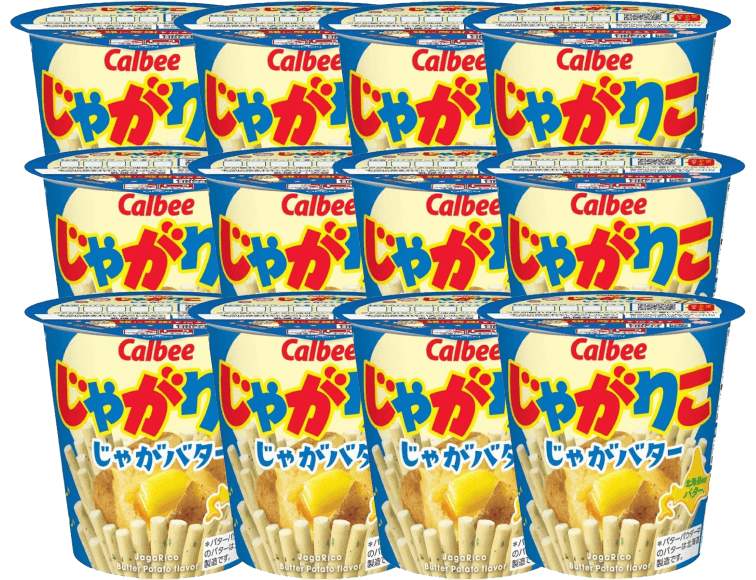 Prize image: じゃがりこ じゃがバター (12個) (JP) -  (Calbee)