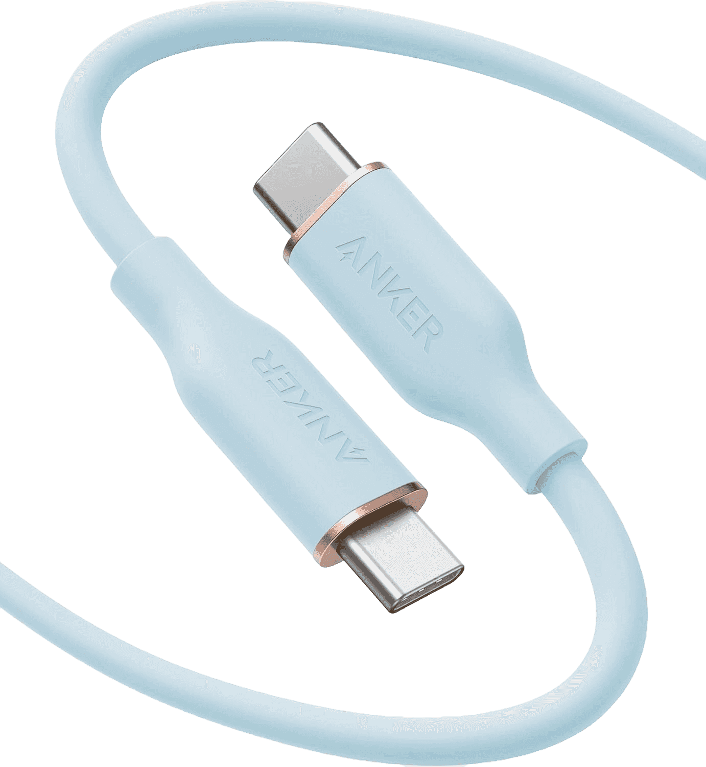 Prize image: 【Anker】Anker PowerLine III Flow USB-C & USB-C (1.8m アイスブルー) -  (-)