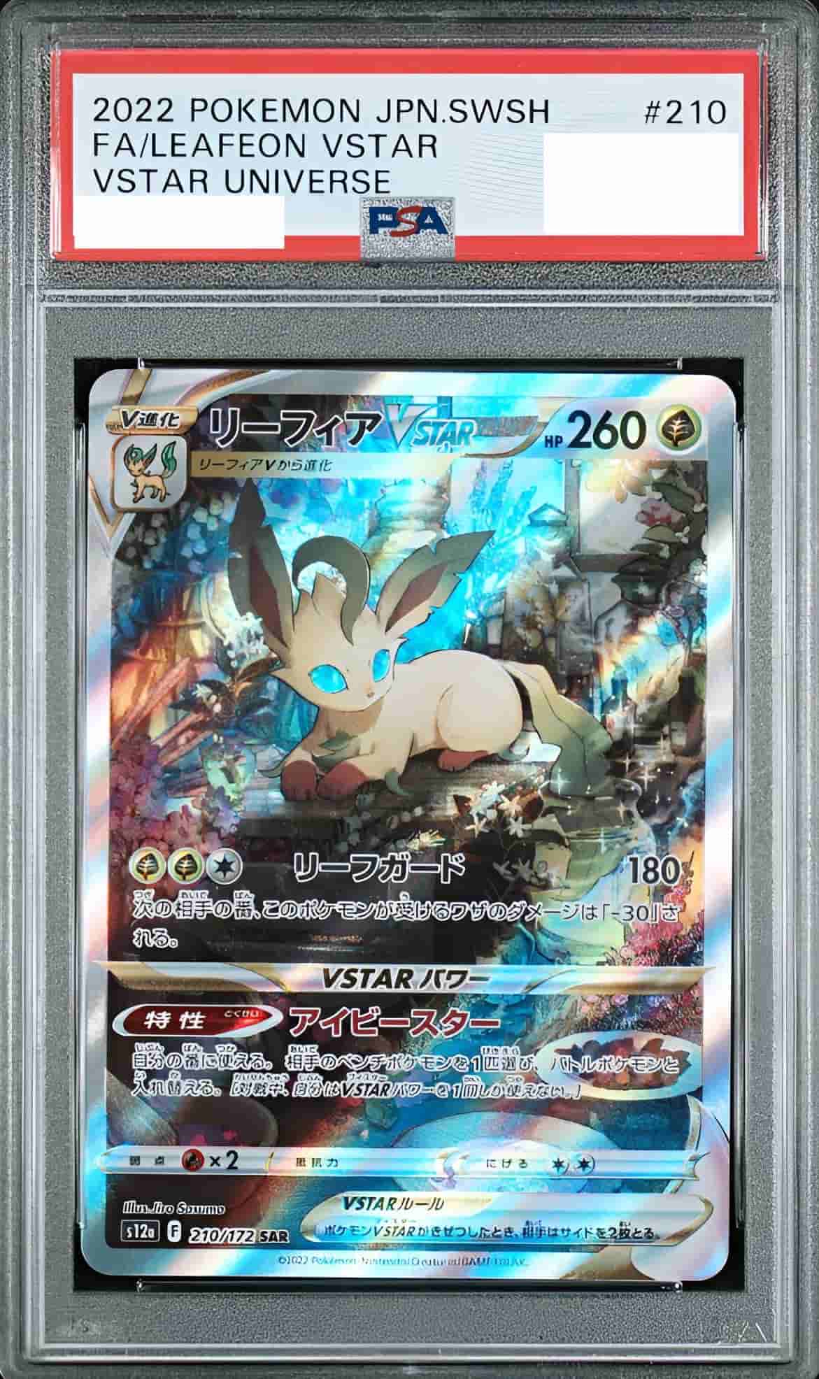 Prize image: PSA10 Leafeon VSTAR (JP) - SAR (S12a 210/172)