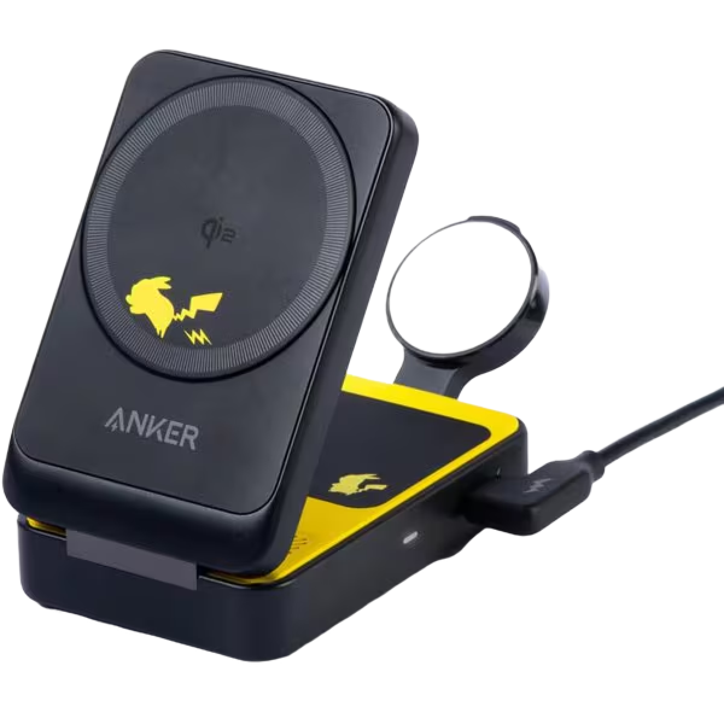 Prize image: 【Anker】B2557N11-72 [Anker マグネット式ワイヤレス充電器 ピカチュウモデル Black] (JP) -  (ANKER)