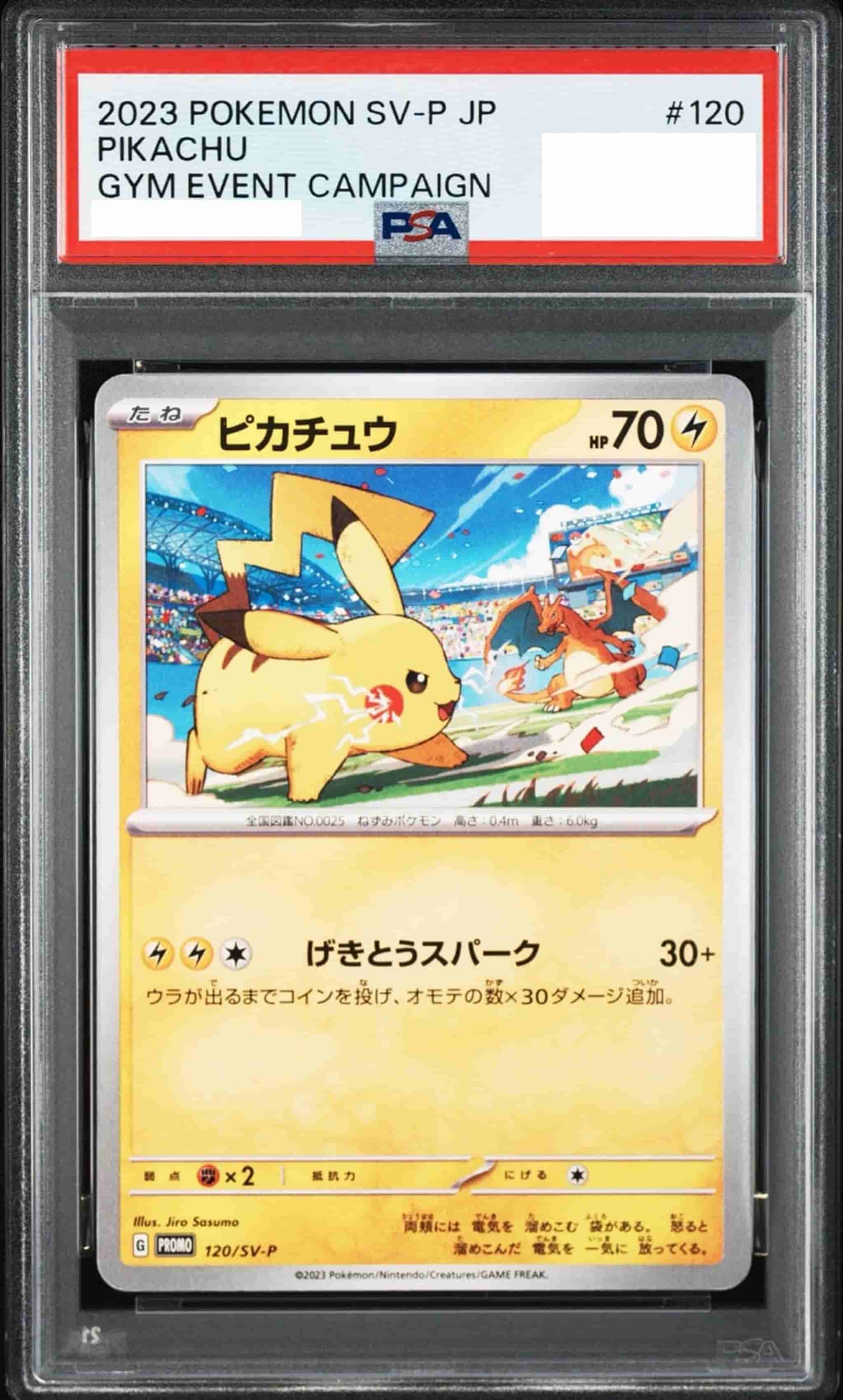 Prize image: (PSA)ピカチュウ -  (SV-P 120/SV-P)