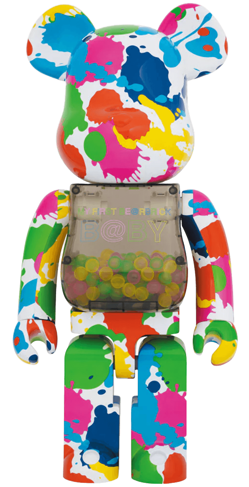 Prize image: 【BE@RBRICK】MY FIRST BE@RBRICK B@BY COLOR SPLASH Ver. - 1000％ (BE@RBRICK)