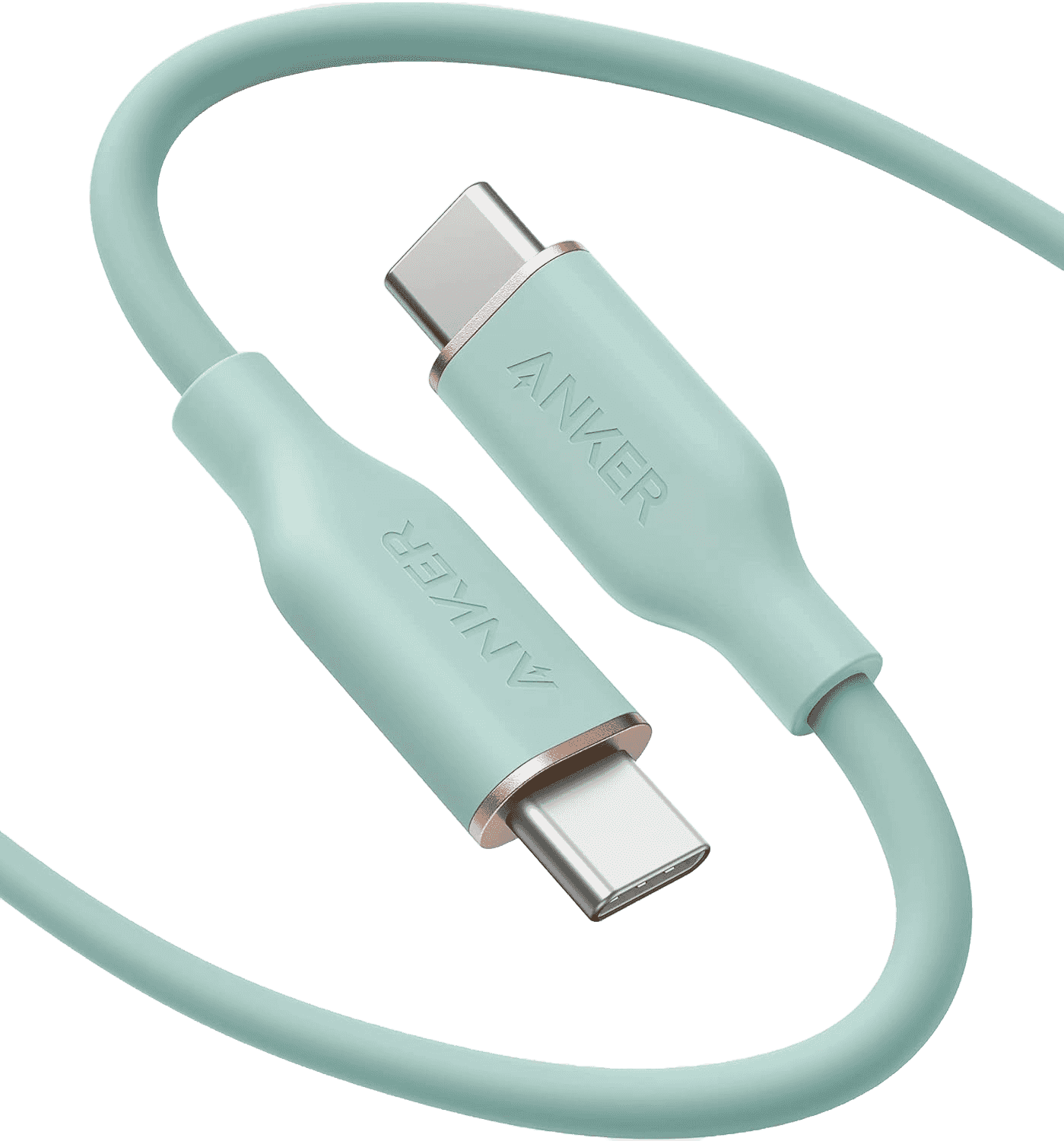 Prize image: 【Anker】Anker PowerLine III Flow USB-C & USB-C (1.8m ミントグリーン) -  (-)