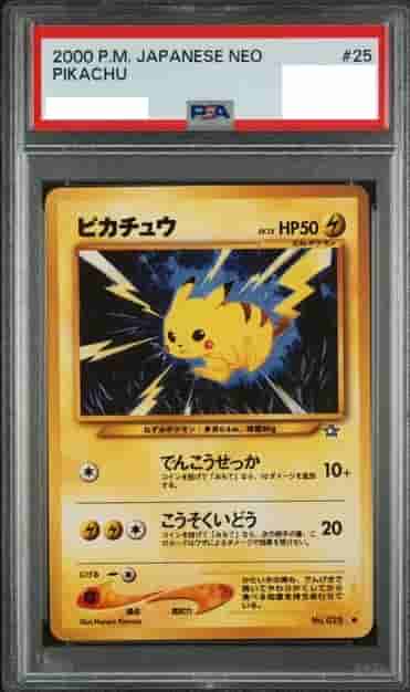 Prize image: (PSA)ピカチュウ - ● (No.025)