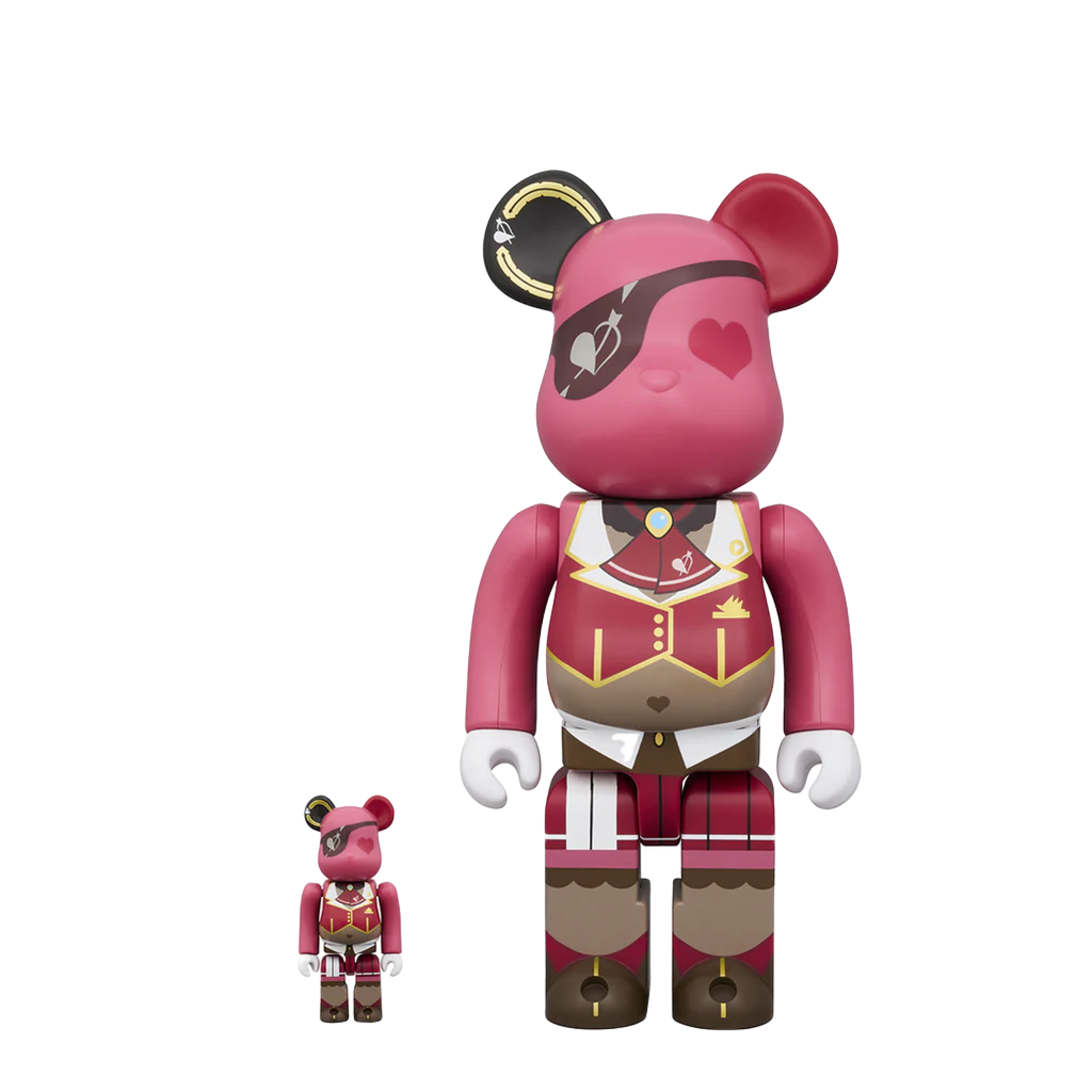Prize image: 【BE@RBRICK】hololive × BE@RBRICK 宝鐘マリン 100％＆400％ (JP) - 400%スケール (BE@RBRICK)