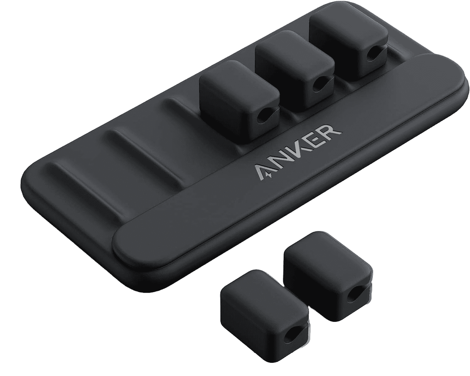 Prize image: 【Anker】Anker Magnetic Cable Holder ブラック (JP) -  (ANKER)