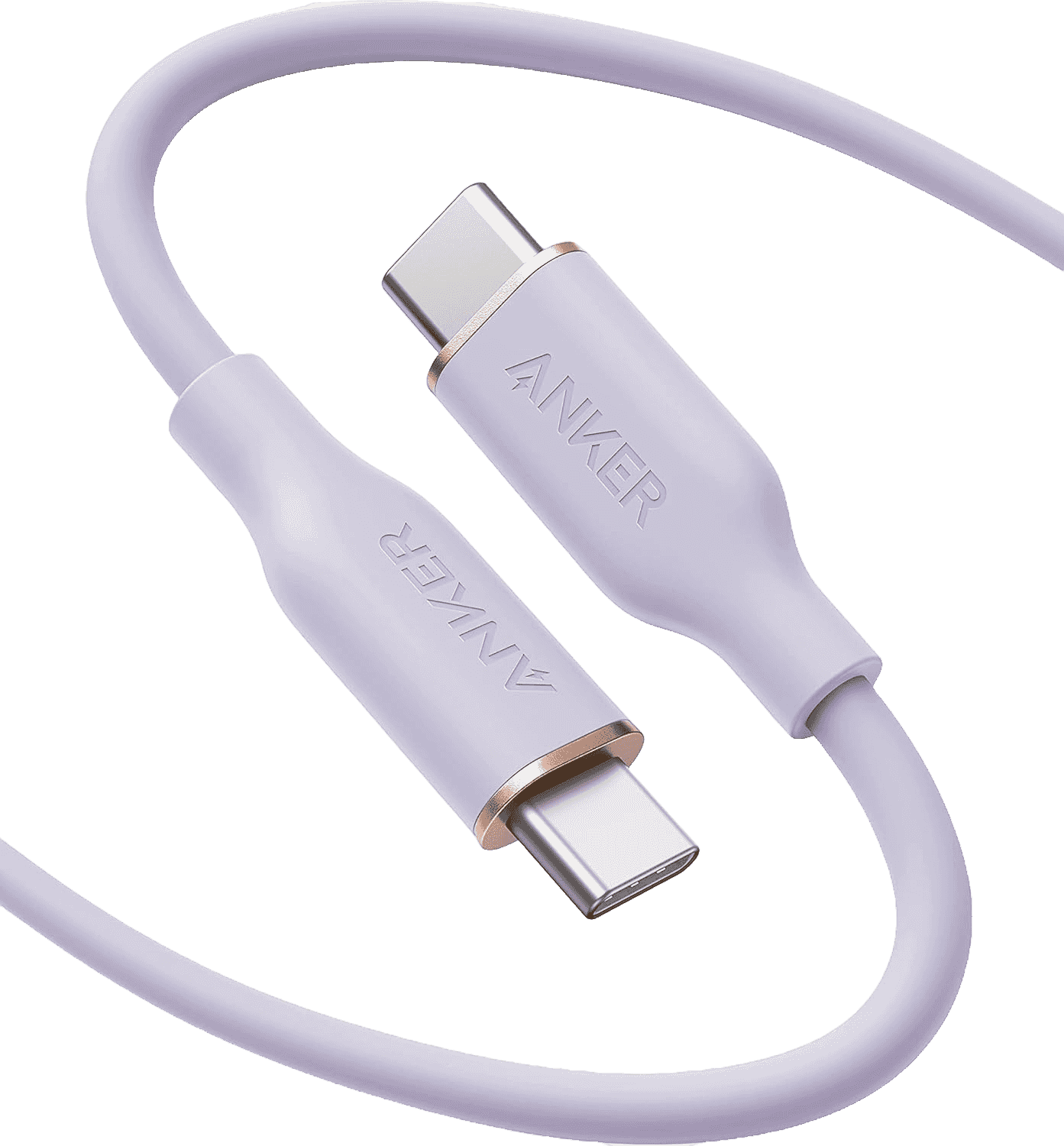 Prize image: 【Anker】Anker PowerLine III Flow USB-C & USB-C (1.8m ライトパープル) -  (-)