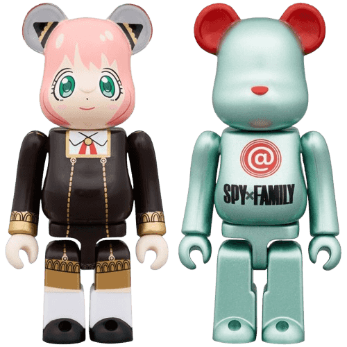 Prize image: 【BE@RBRICK】SPY×FAMILY 100％ 2PCS SET (JP) - ノンスケール (メディコム・トイ)
