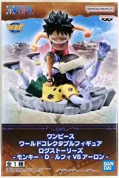 Prize image: 【ONE PIECE】モンキー・D・ルフィVSアーロン ワールドコレクタブルフィギュア ログストーリーズ (JP) - ノンスケール (BANDAI SPIRITS)