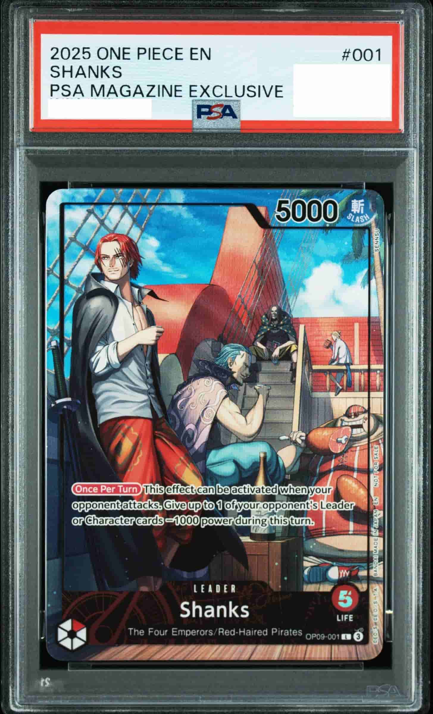 Prize image: PSA10 Shanks (PSA Collaboration) - L (OP09-001)