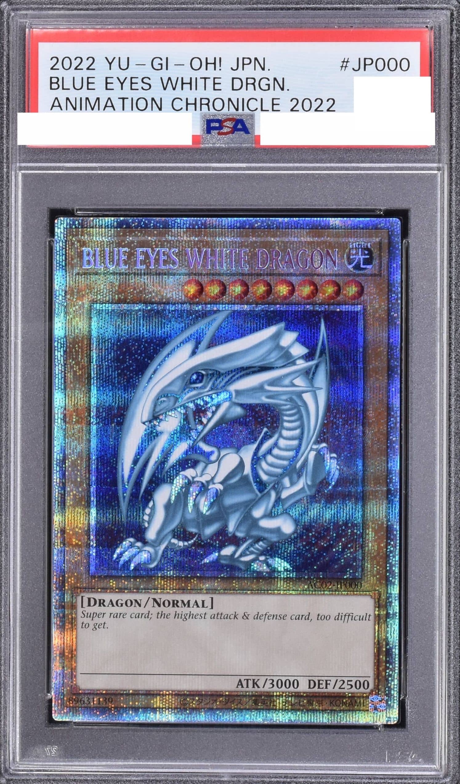 Prize image: PSA10 Blue-Eyes White Dragon (JP) - PSE (AC02-JP000)
