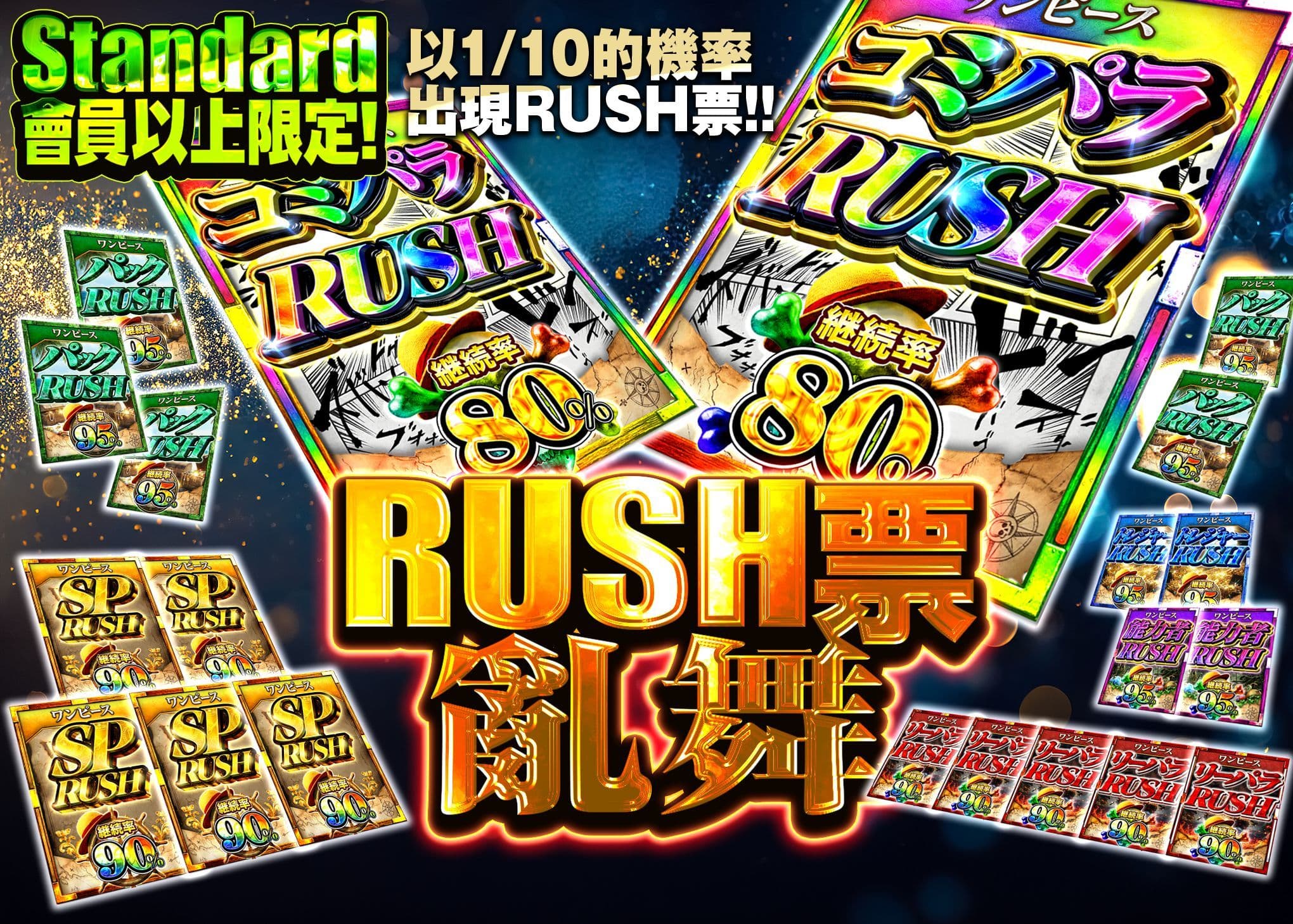 盲盒 RUSHチケット 乱舞 | 在線Clove盲盒