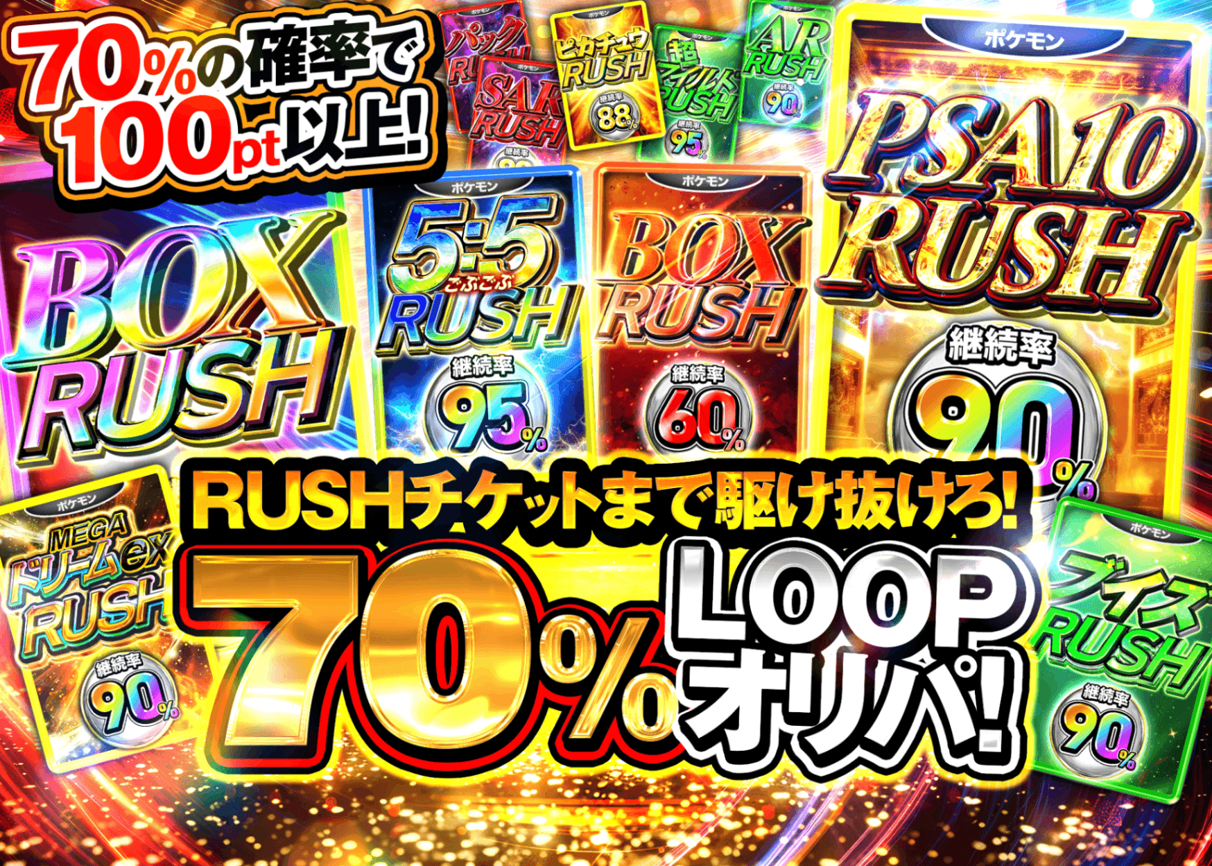 盲盒 RUSHチケット LOOP | 在线Clove盲盒