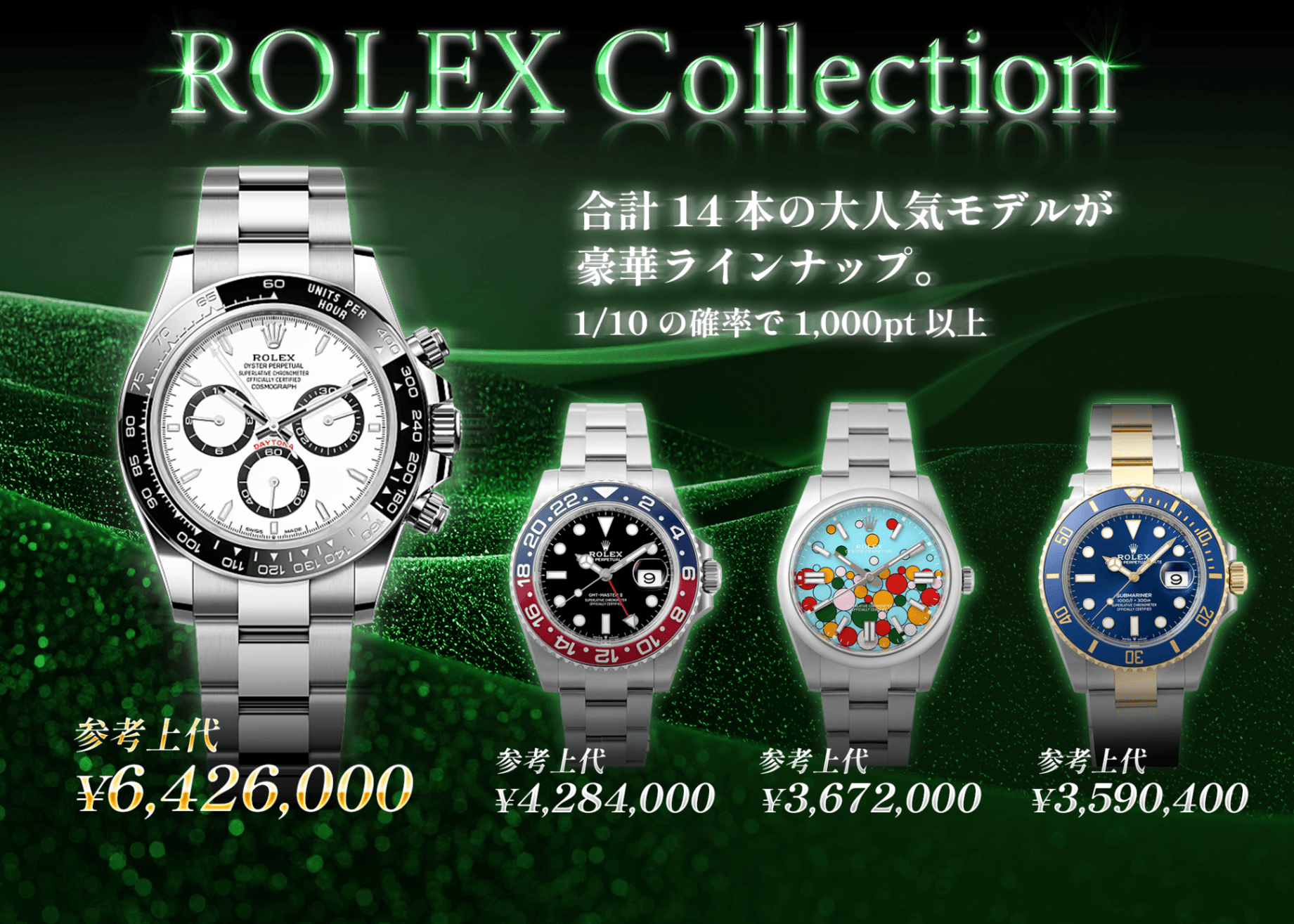 鑑定品オリパ ROLEX Collection | クローブオリパ