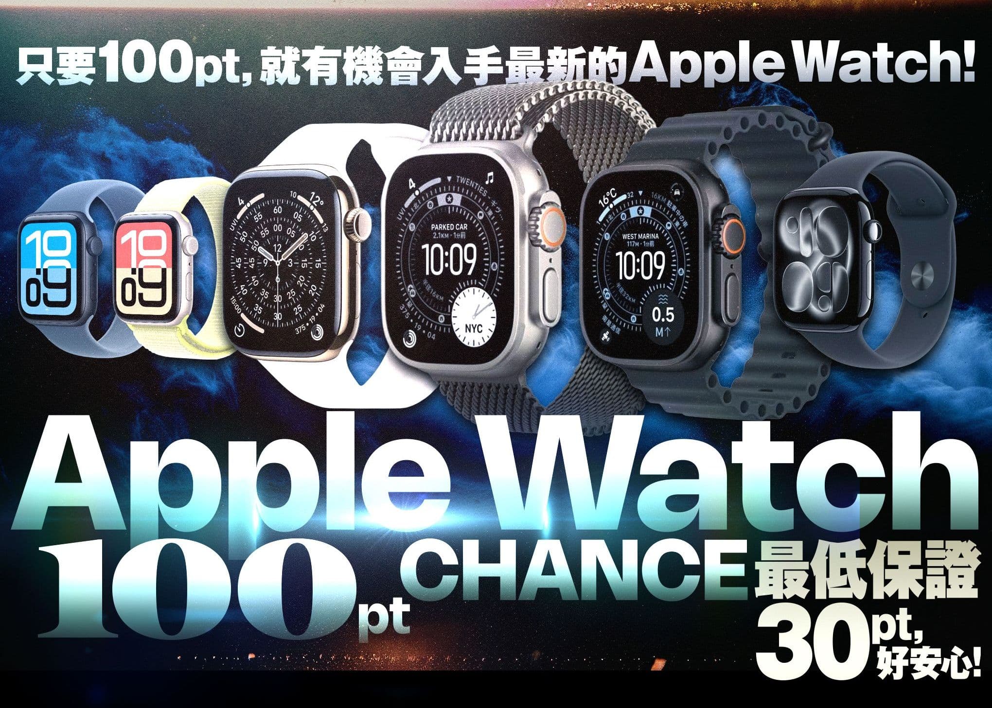 盲盒 ホビー：Apple Watch 100pt Chance | 在線Clove盲盒