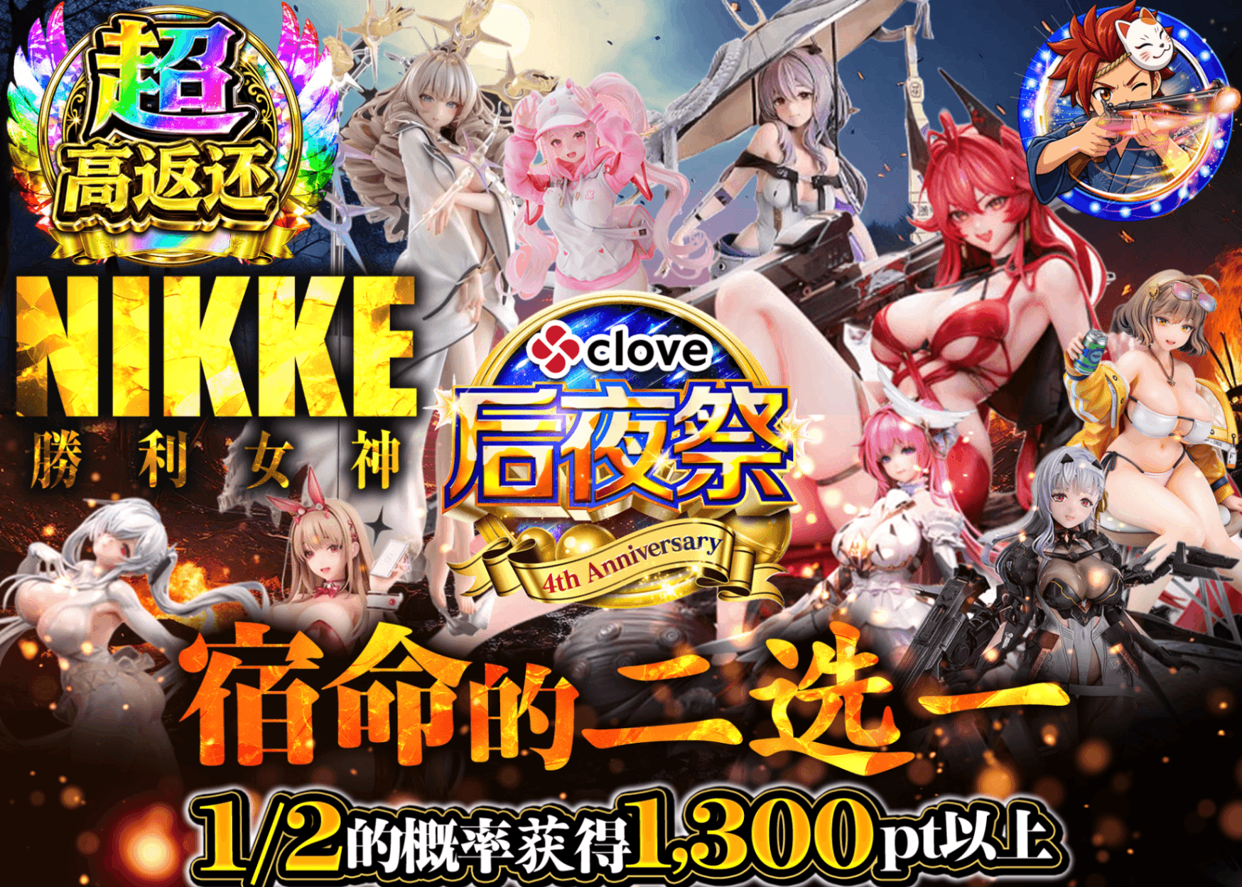 手办盲盒 4周年　後夜祭　nikke | 在线Clove盲盒