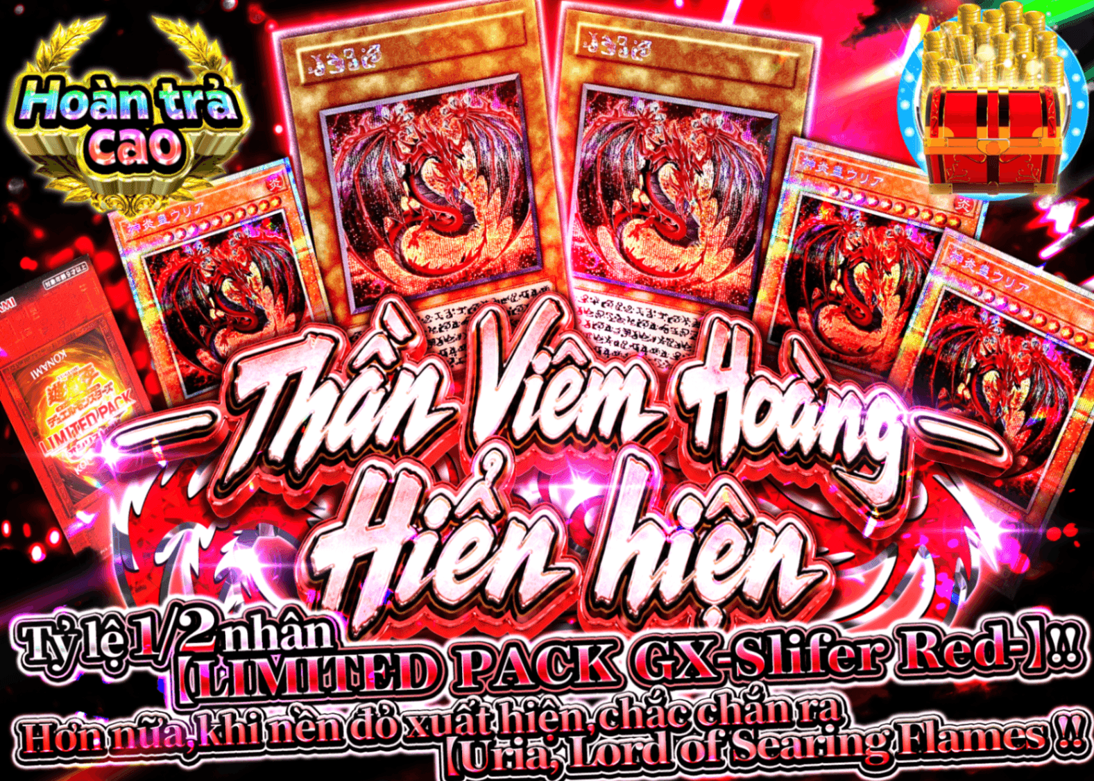 Mystery Pack Yu-Gi-Oh! ー神炎皇ー顕現 | Clove Mystery Pack - Mystery Pack trực tuyến (Clove Oripa)