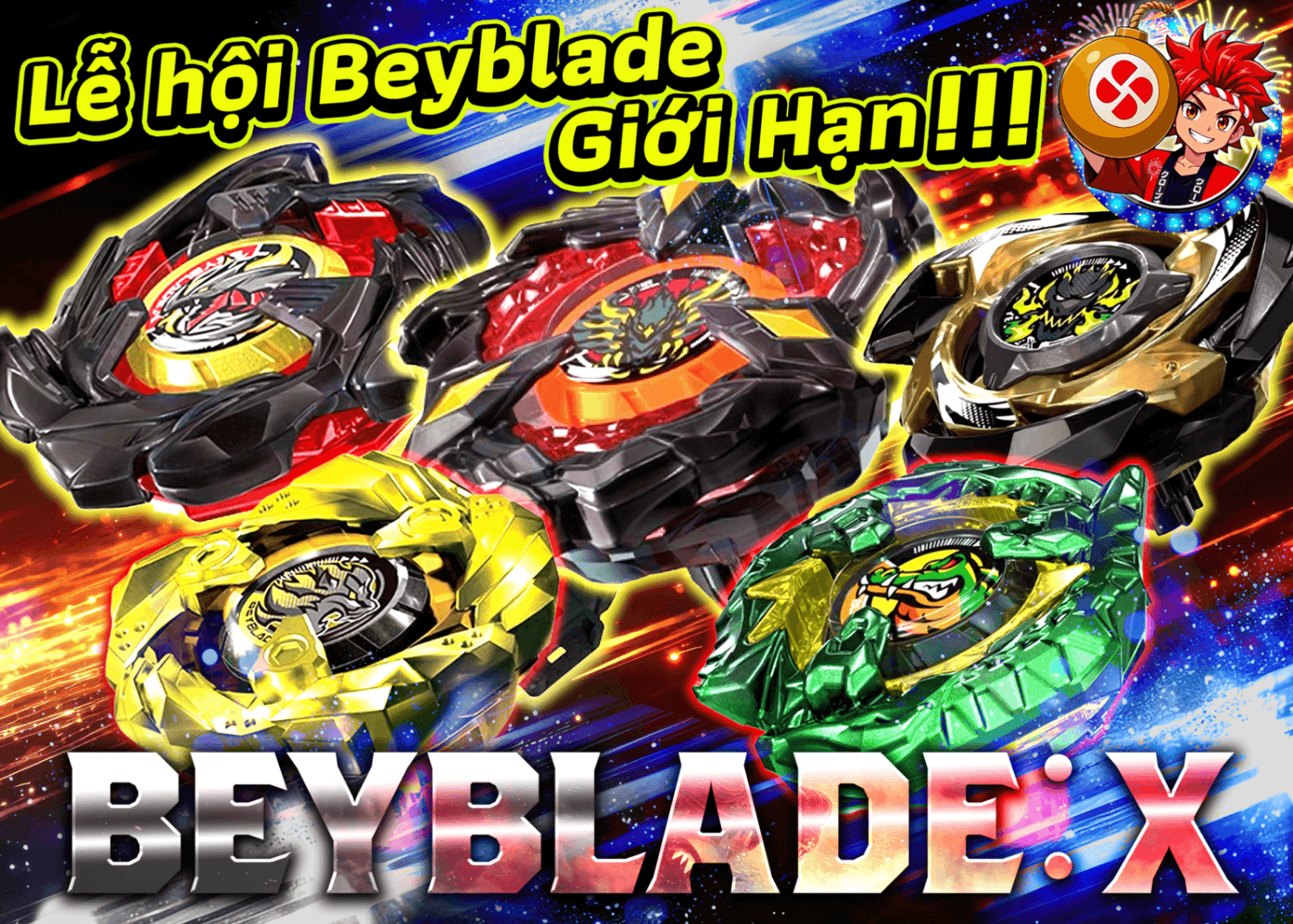 Mystery Pack hobby ベイブレードX 限定ベイ祭 | Clove Mystery Pack - Mystery Pack trực tuyến (Clove Oripa)