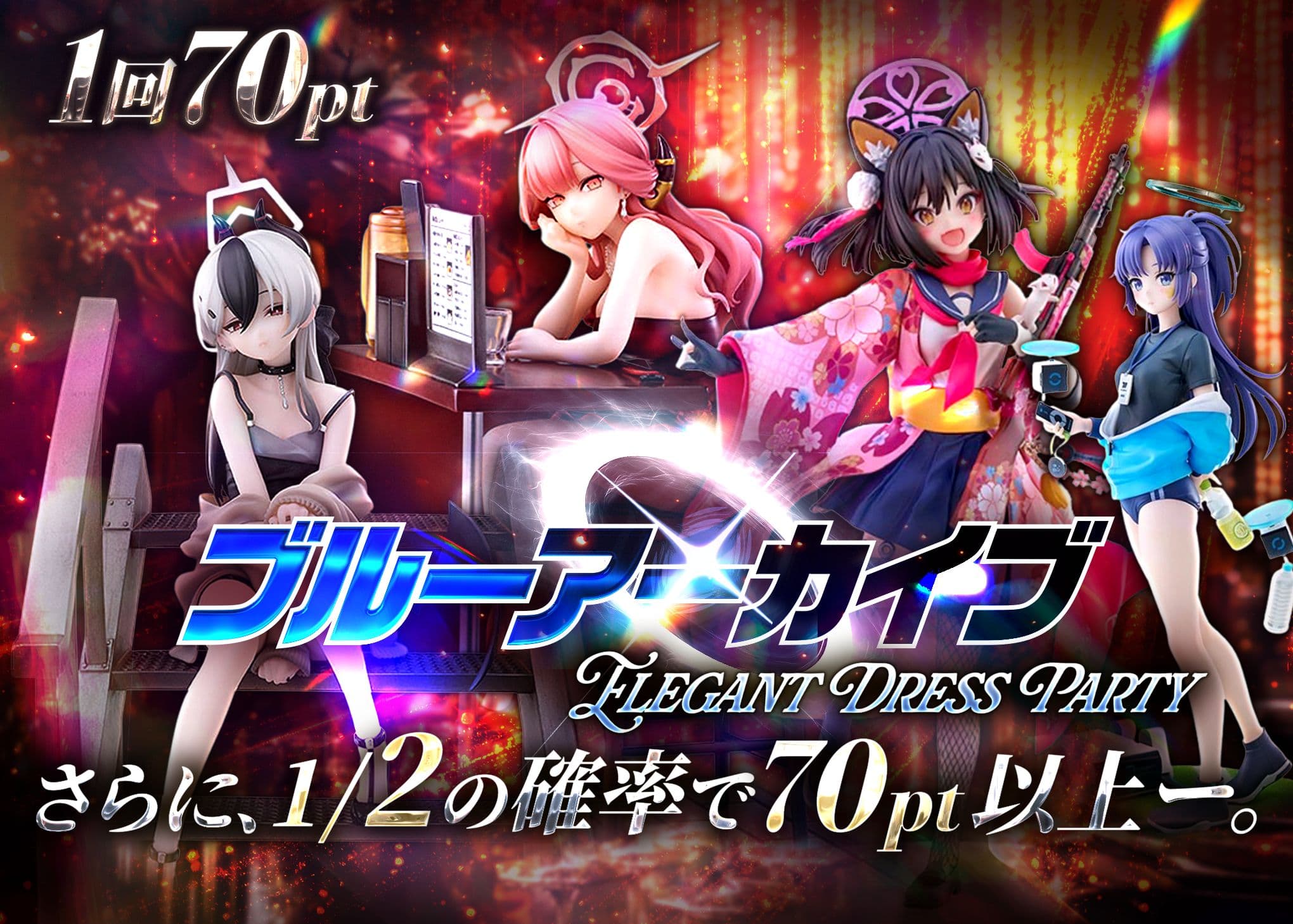 盲盒 ブルーアーカイブ Elegant Dress Party | 在线Clove盲盒
