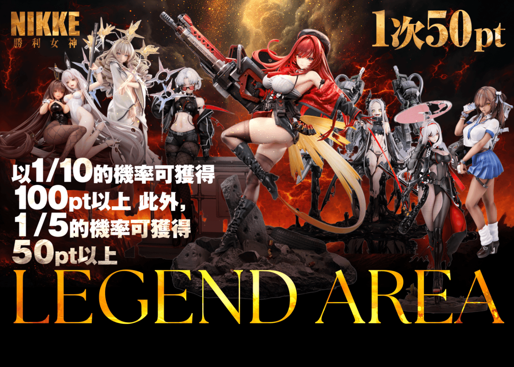 盲盒 勝利の女神：NIKKE legend area | 在線Clove盲盒