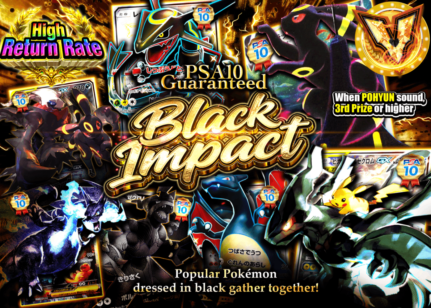 Pokémon Mystery Pack PSA10確定 黒の衝撃 | Clove Mystery Packs