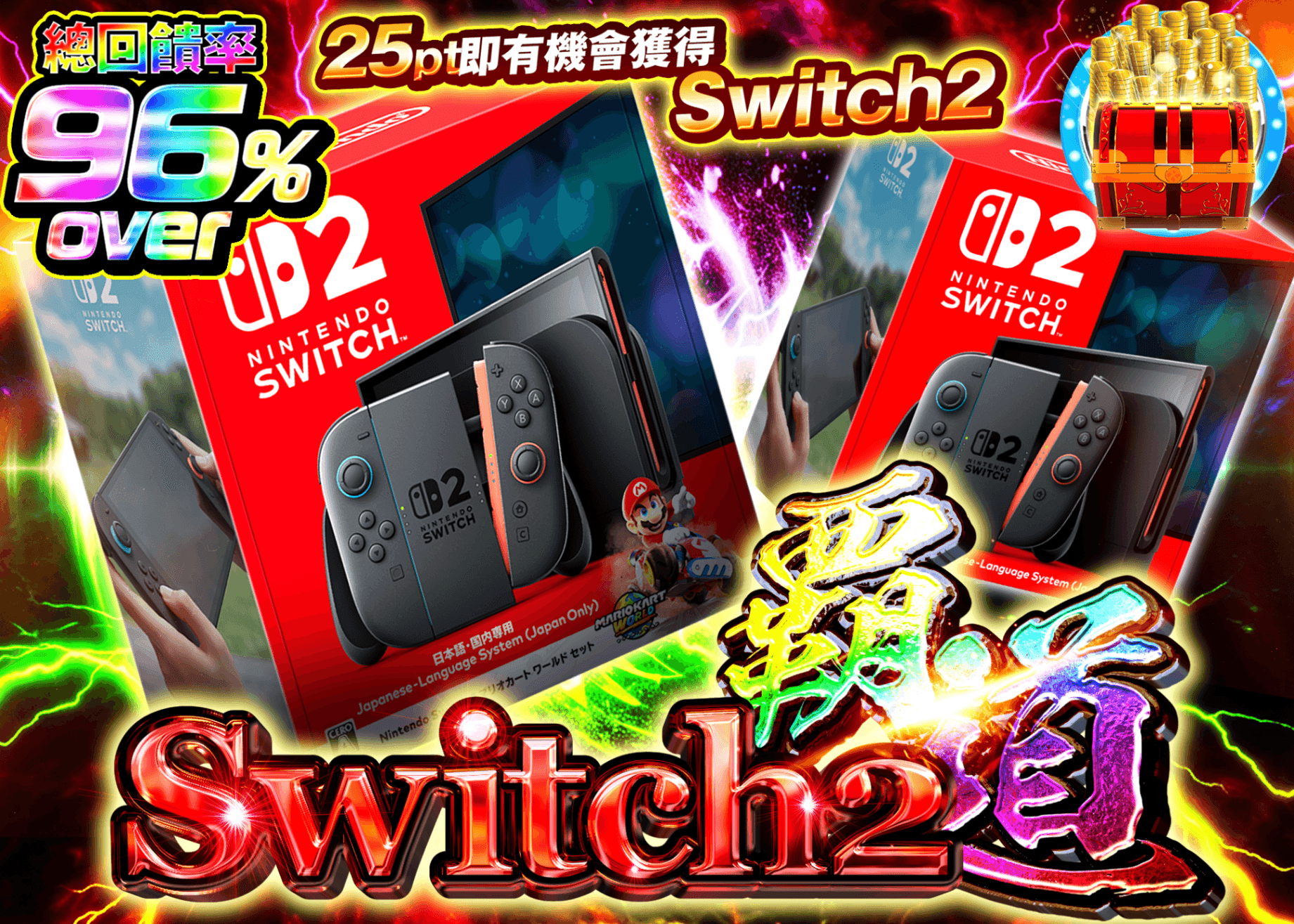 嗜好盲盒 Nintendo Switch2 覇道 | 在線Clove盲盒
