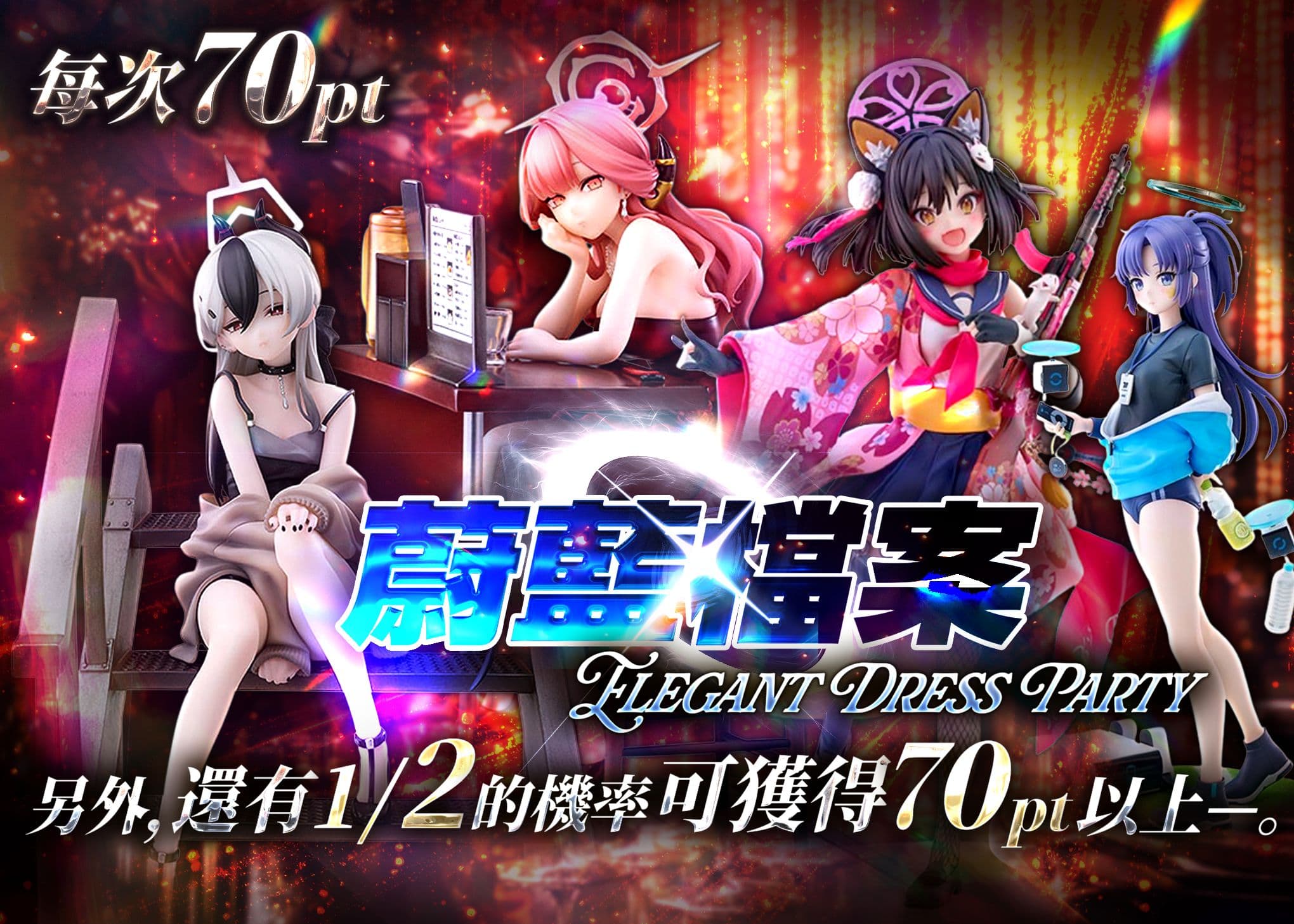 盲盒 ブルーアーカイブ Elegant Dress Party | 在線Clove盲盒