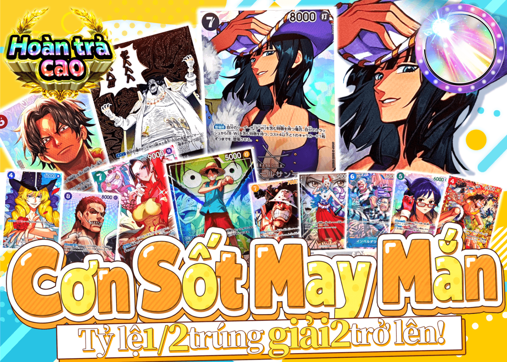 Mystery Pack One Piece ラッキーフィーバー | Clove Mystery Pack - Mystery Pack trực tuyến (Clove Oripa)