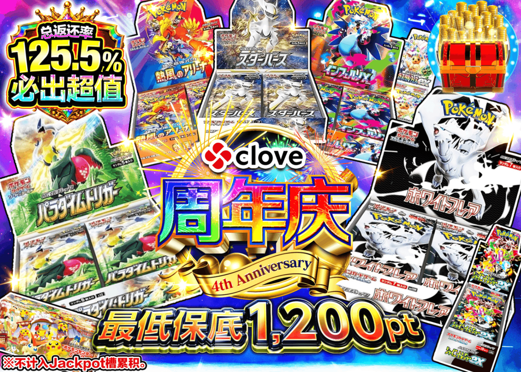 宝可梦盲盒 4周年 アド確 C1+ | 在线Clove盲盒