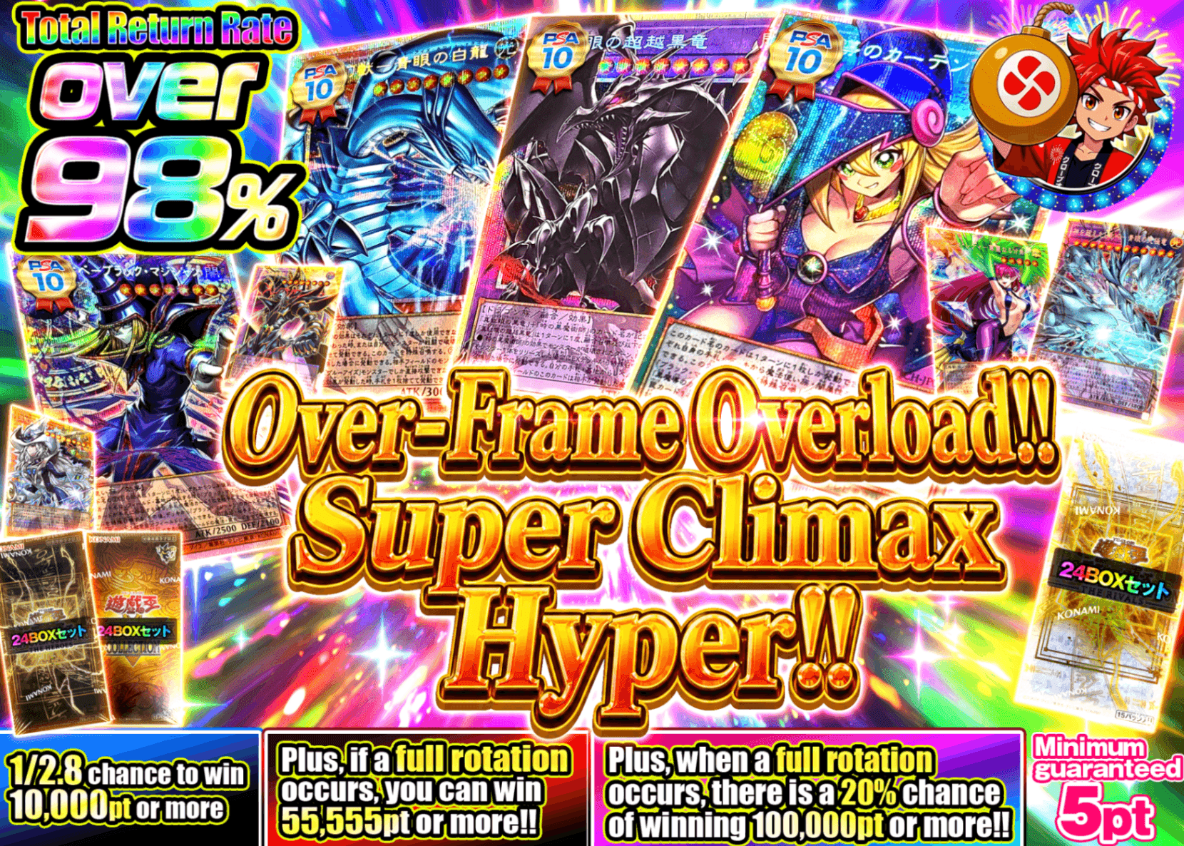 มิสเตอรี่แพ็ค YU-GI-OH! オーバーフレーム爆量!!  超クライマックスハイパー!! | Clove มิสเตอรี่แพ็ค