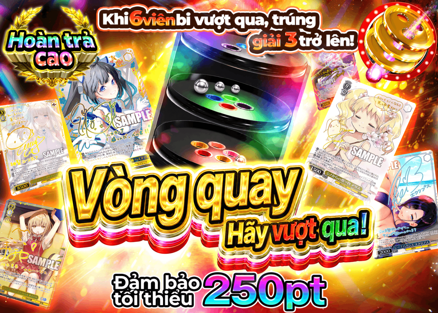 Mystery Pack Weiss クルーンを突破せよ | Clove Mystery Pack - Mystery Pack trực tuyến (Clove Oripa)