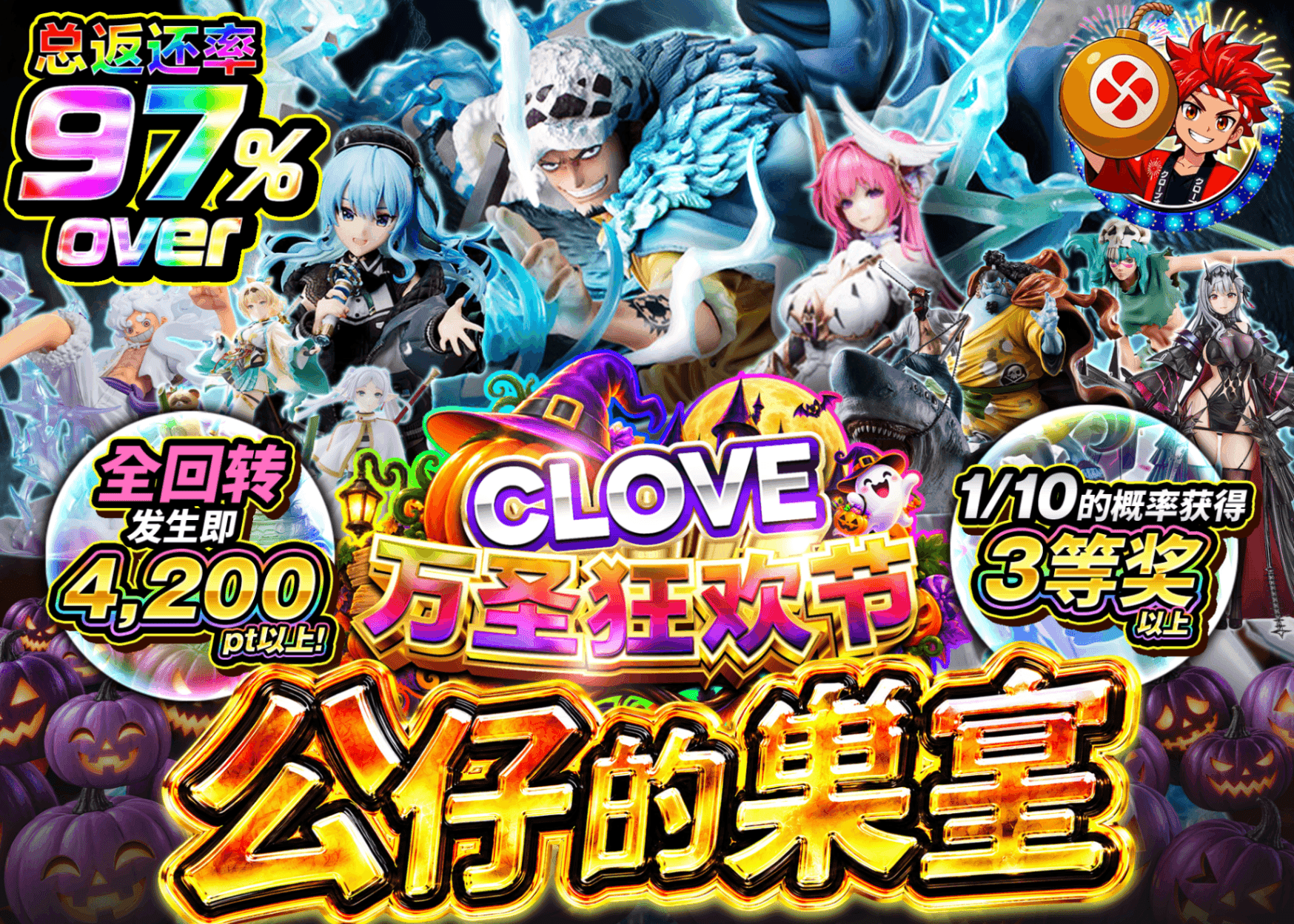 手办盲盒 ハロウィン　巣窟 | 在线Clove盲盒