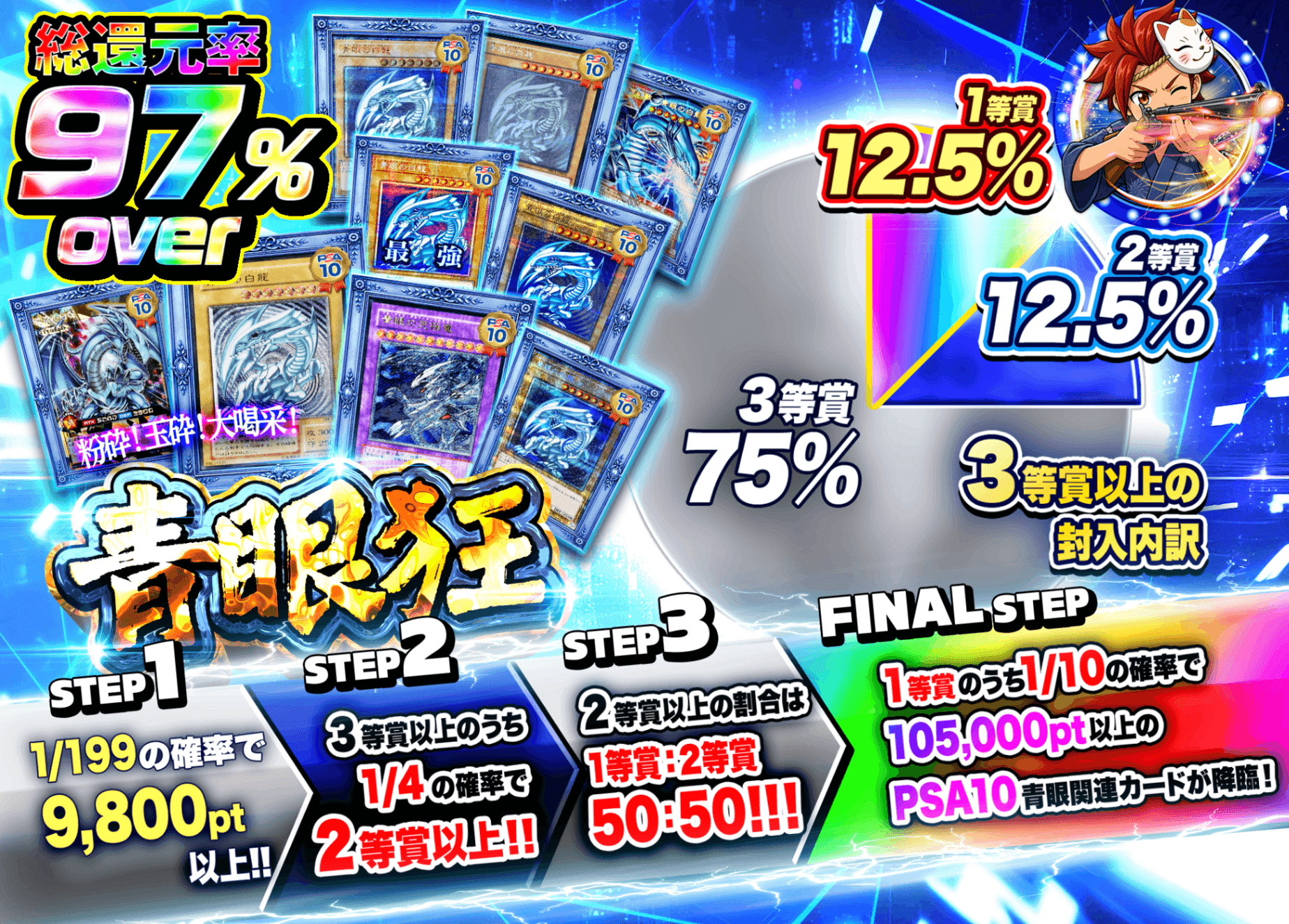 遊戯王オリパ 粉砕！玉砕！大喝采！青眼狂 | オンラインオリパ・ネットオリパのクローブオリパ(Cloveオリパ)
