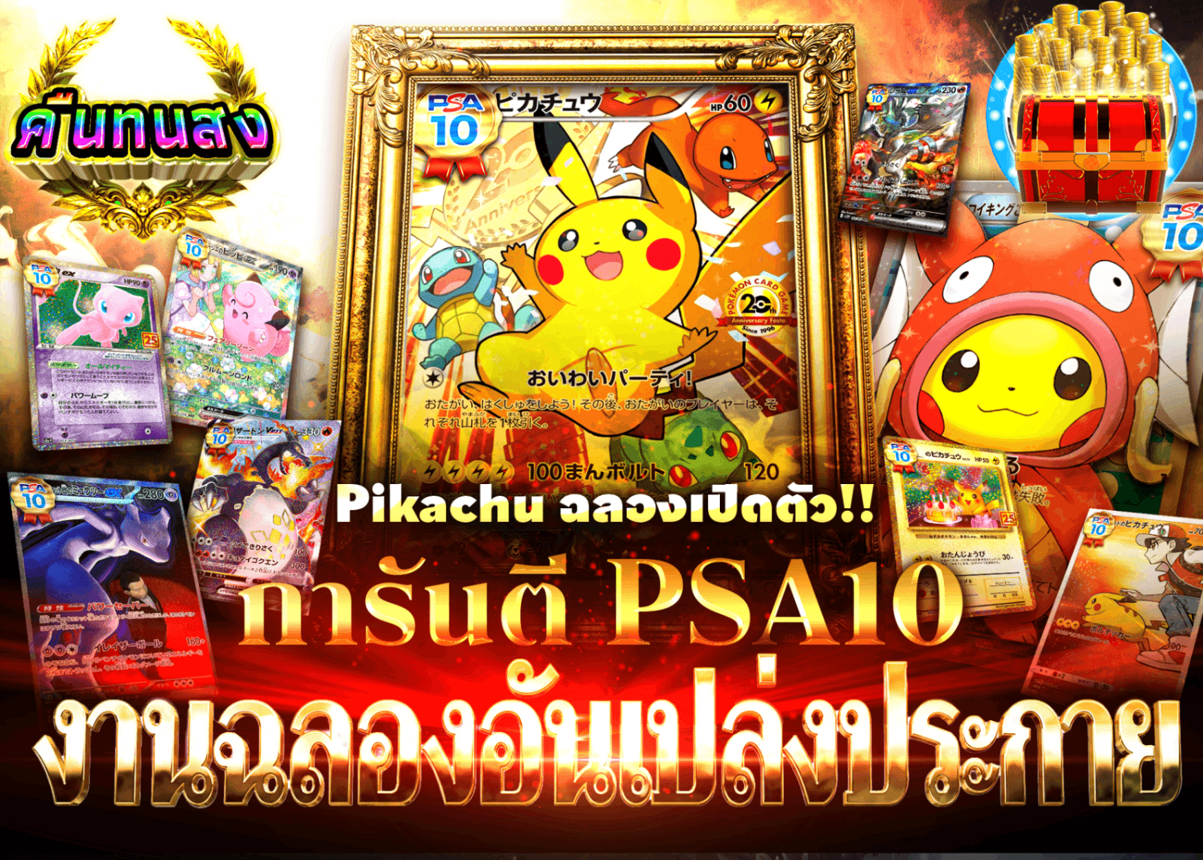 มิสเตอรี่แพ็ค Pokémon PSA10確定 煌めきの祝宴 | Clove มิสเตอรี่แพ็ค
