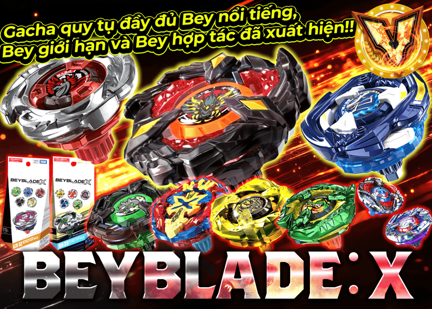 Mystery Pack hobby ベイブレードX  | Clove Mystery Pack - Mystery Pack trực tuyến (Clove Oripa)