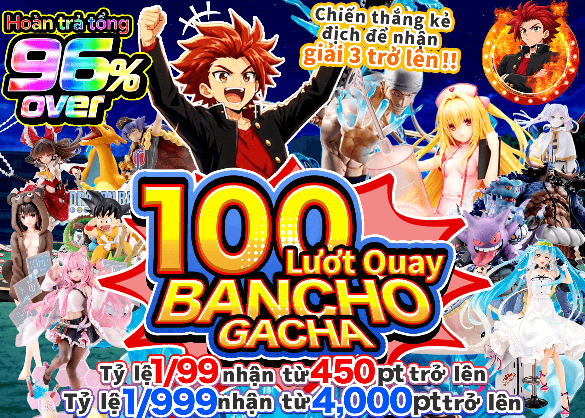 Mystery Pack figure 100連番長フィギュア | Clove Mystery Pack - Mystery Pack trực tuyến (Clove Oripa)