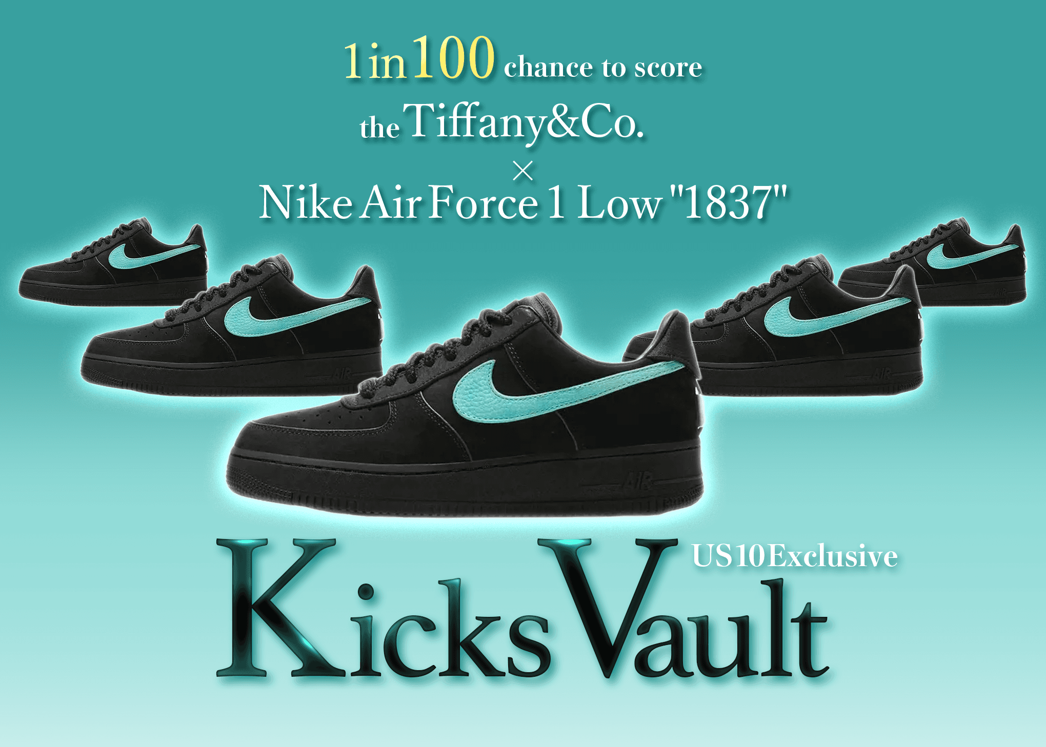 Mystery Pack Kicks Vault(Tiffany×NIKE) | Clove Mystery Packs