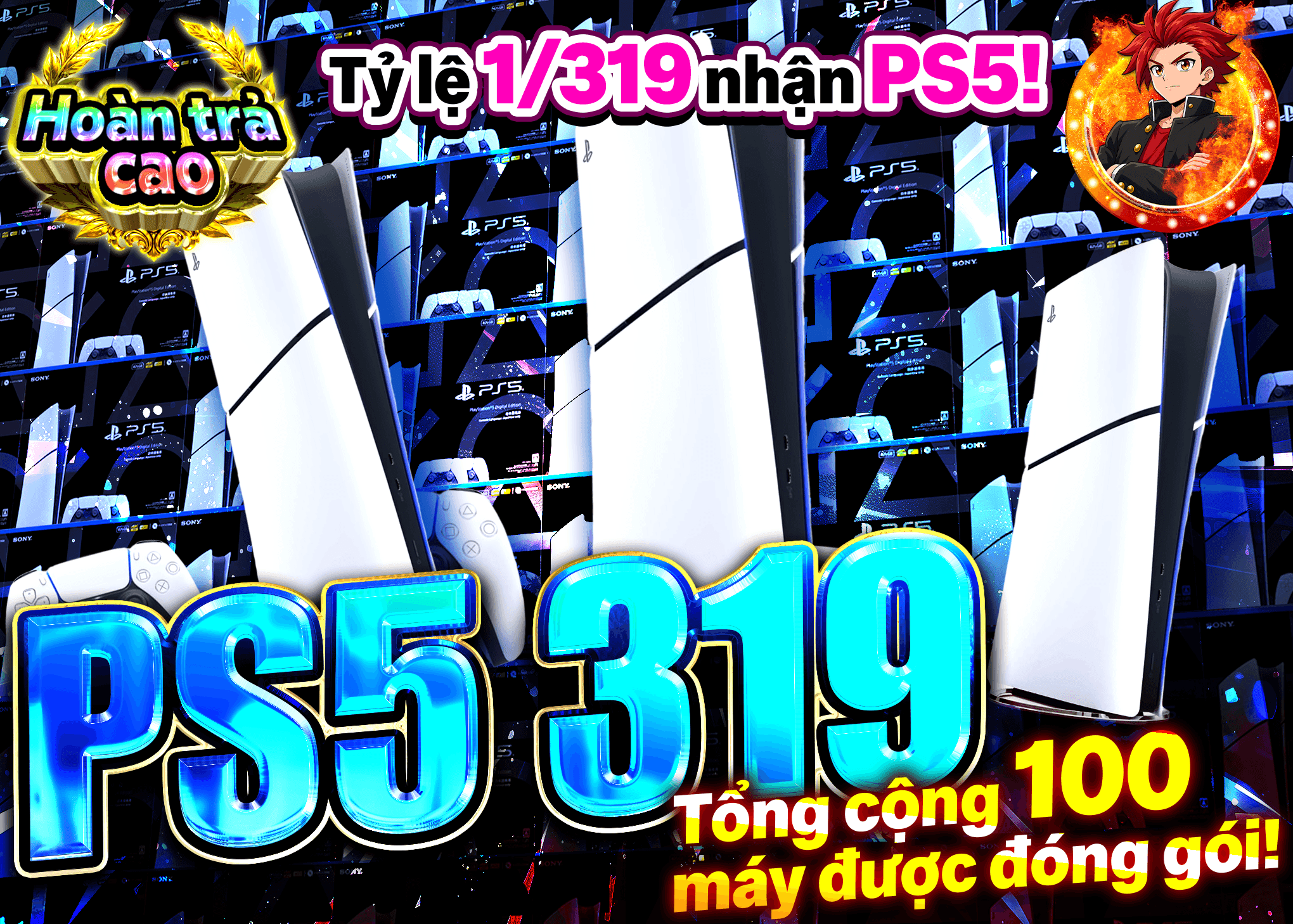 Mystery Pack hobby PS5 Ver.319 | Clove Mystery Pack - Mystery Pack trực tuyến (Clove Oripa)