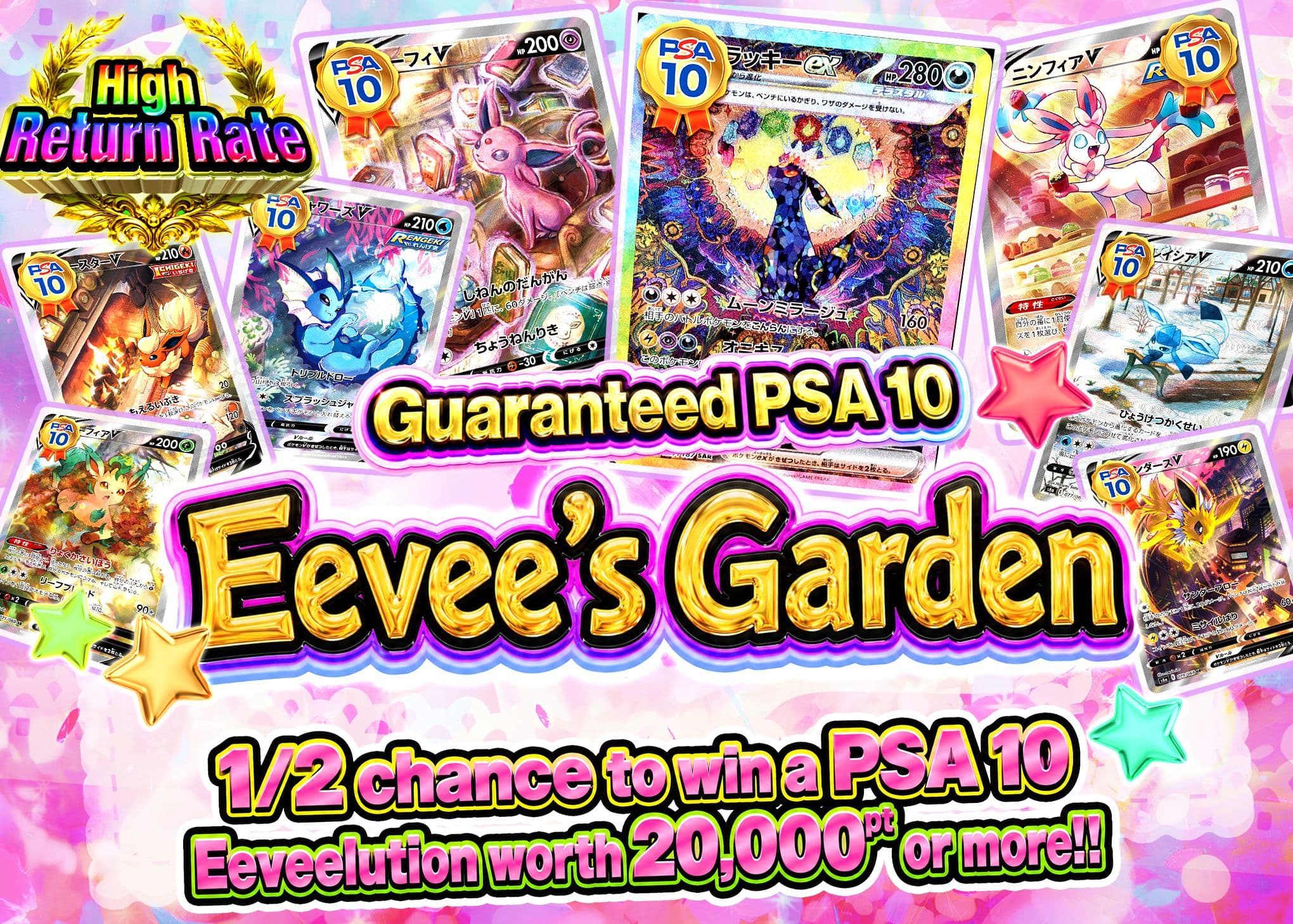 Pokémon Mystery Pack ブイズの園 PSA10 | Clove Mystery Packs