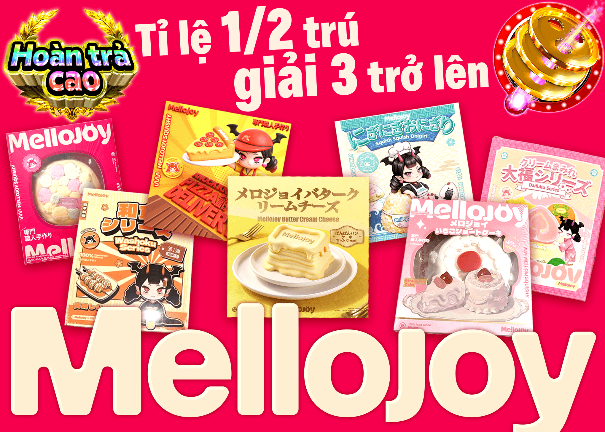 Mystery Pack hobby Mello joy | Clove Mystery Pack - Mystery Pack trực tuyến (Clove Oripa)
