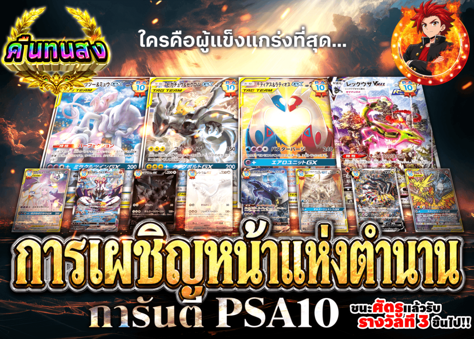 มิสเตอรี่แพ็ค Pokémon 伝説の邂逅　PSA10確定 | Clove มิสเตอรี่แพ็ค