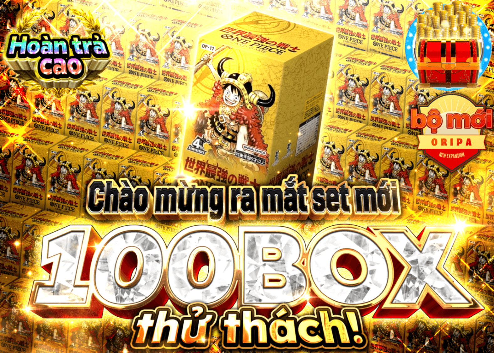 Mystery Pack One Piece 新弾 100BOXチャレンジ | Clove Mystery Pack - Mystery Pack trực tuyến (Clove Oripa)