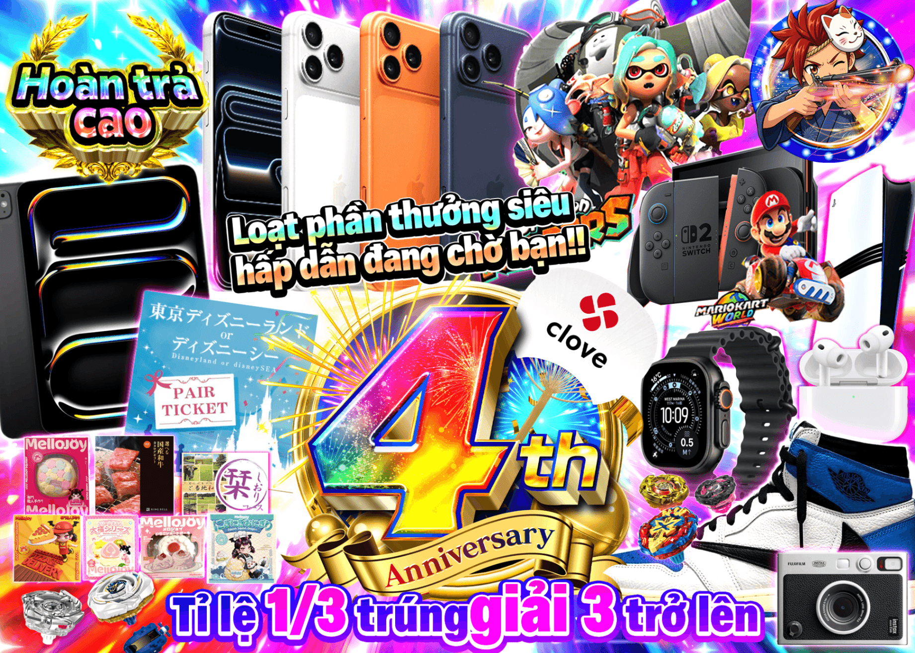 Mystery Pack hobby 4周年ホビー | Clove Mystery Pack - Mystery Pack trực tuyến (Clove Oripa)