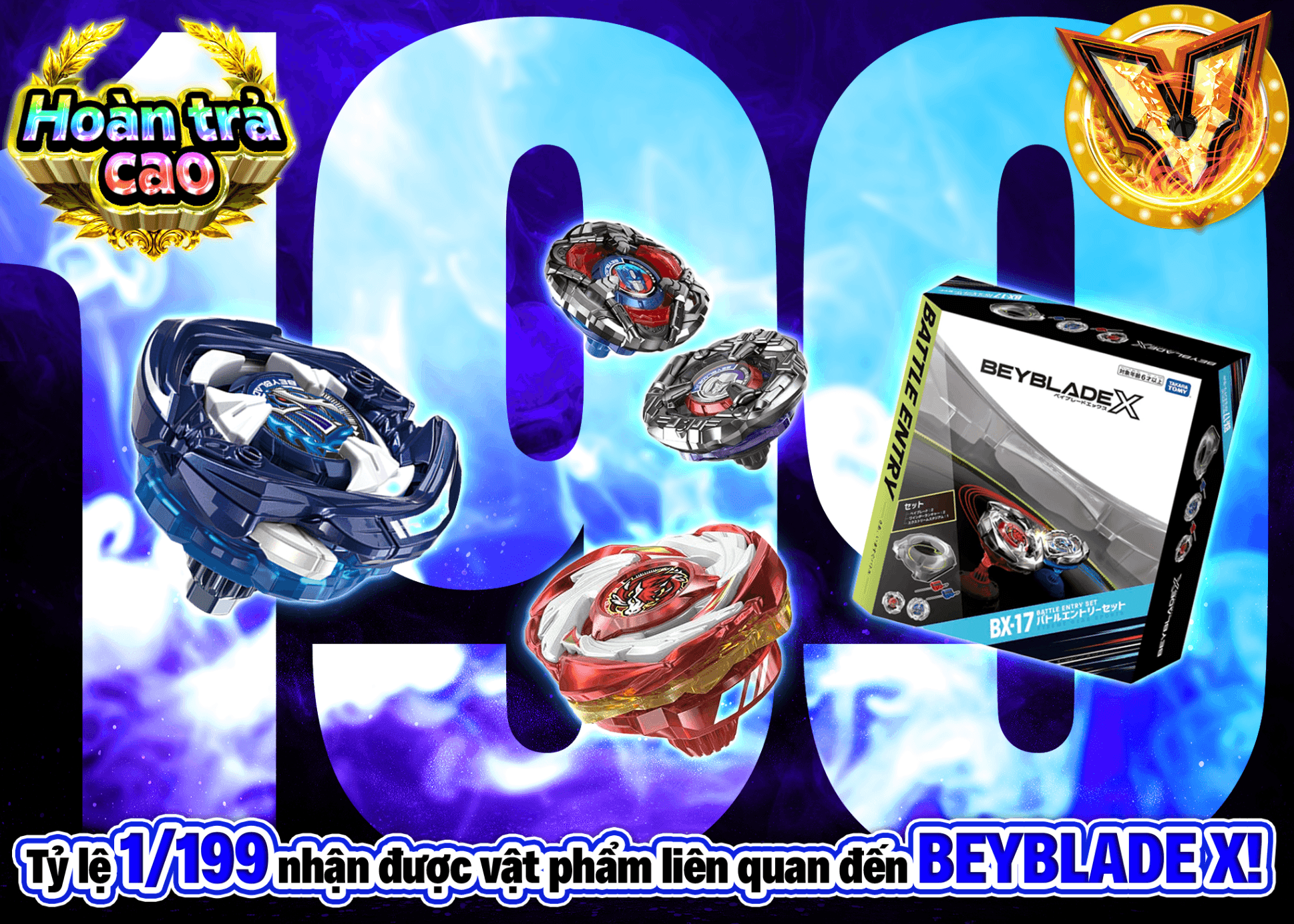 Mystery Pack hobby ベイブレードX Ver.199 | Clove Mystery Pack - Mystery Pack trực tuyến (Clove Oripa)