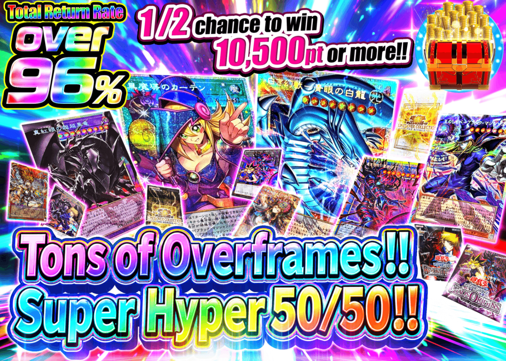 มิสเตอรี่แพ็ค YU-GI-OH! オーバーフレーム大量!!超ハイパーにぶいち | Clove มิสเตอรี่แพ็ค