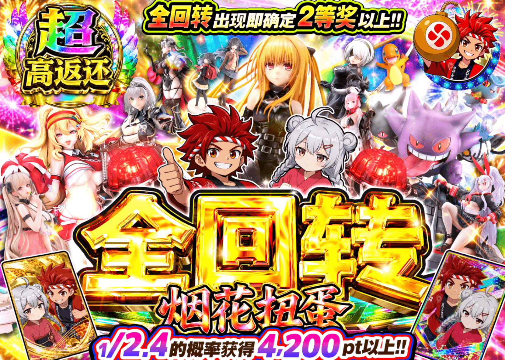 手办盲盒 新演出 全回転登場オリパ | Clove盲盒