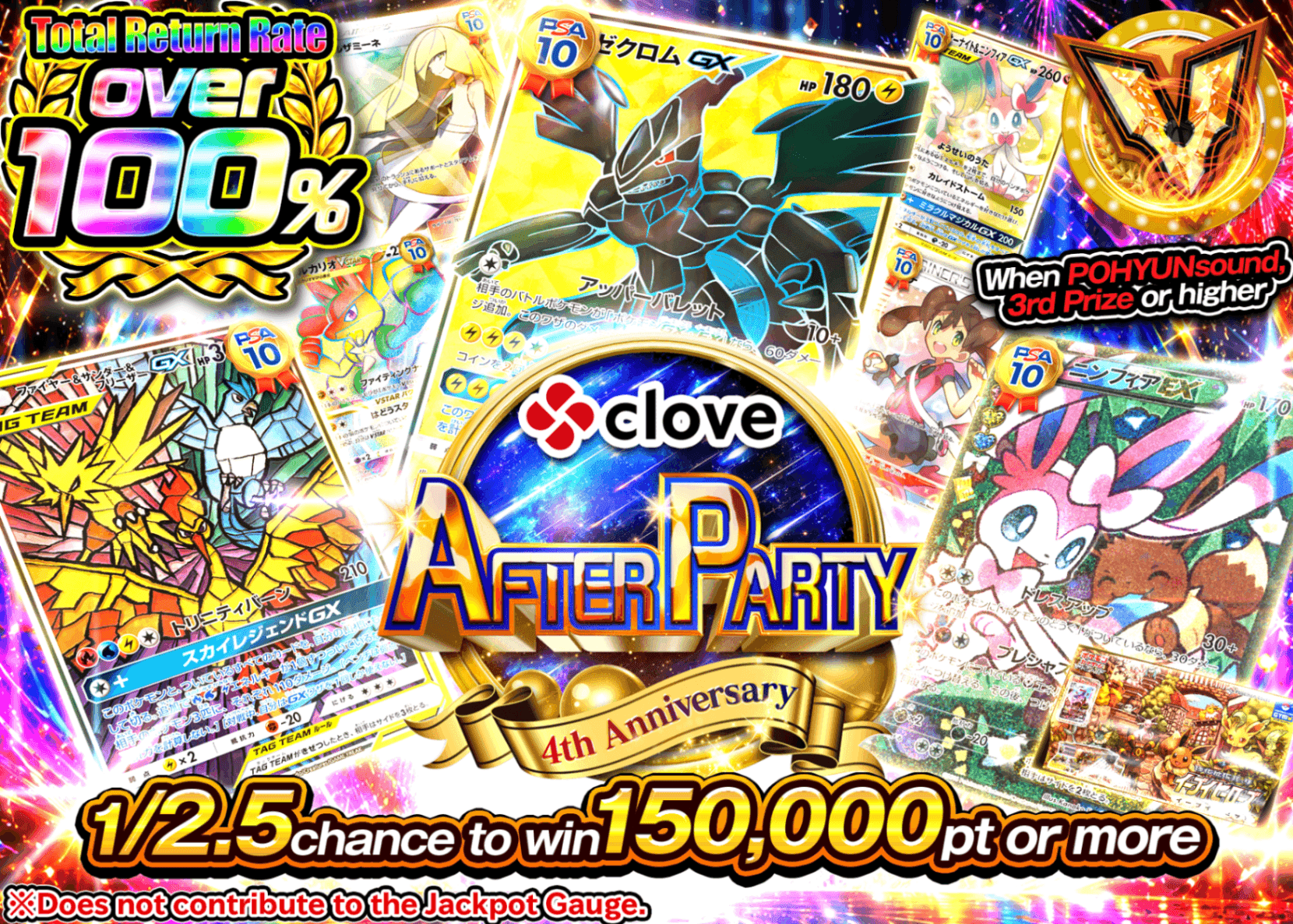 มิสเตอรี่แพ็ค Pokémon 4周年後夜祭 | Clove มิสเตอรี่แพ็ค