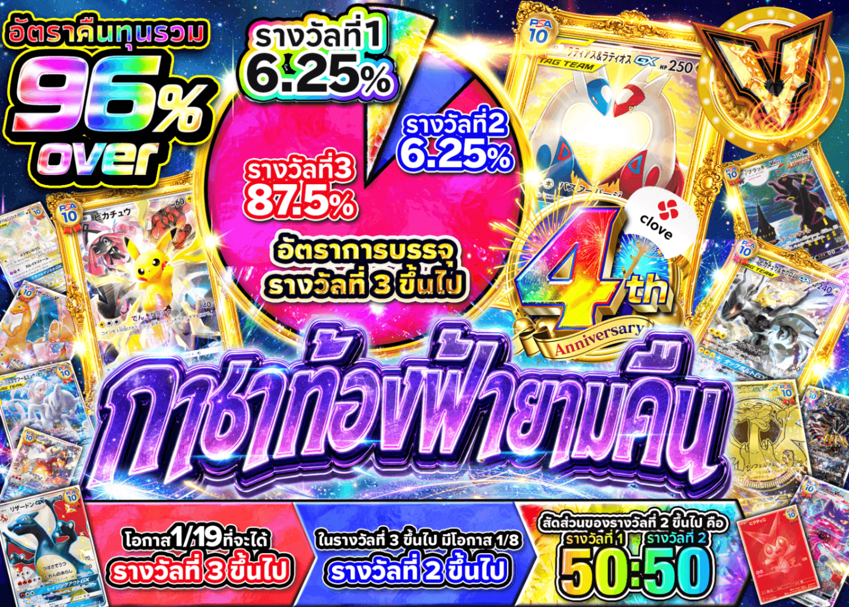 มิสเตอรี่แพ็ค Pokémon 夜空 グラフ | Clove มิสเตอรี่แพ็ค