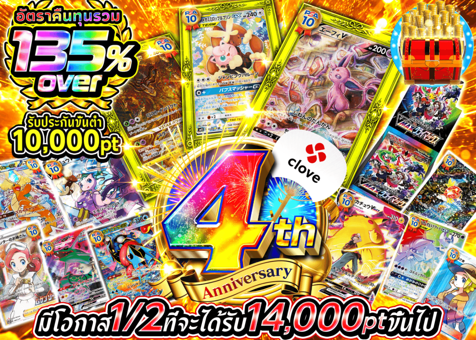 มิสเตอรี่แพ็ค Pokémon  4周年 にぶいち B5  | Clove มิสเตอรี่แพ็ค