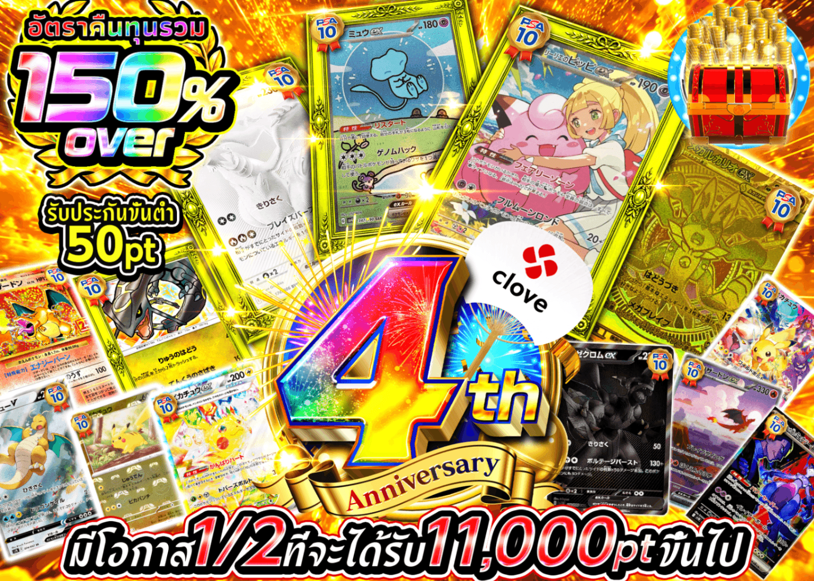 มิสเตอรี่แพ็ค Pokémon 4周年 にぶいち B4  | Clove มิสเตอรี่แพ็ค